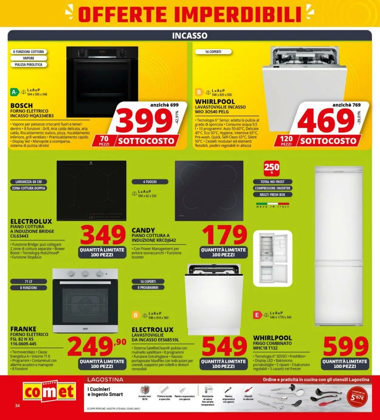 Comet Volantino attuale da 4 luglio a 13 luglio di 2025 - Pagina del volantino 34