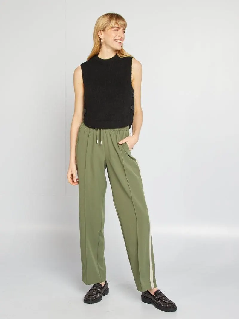 Pullover senza maniche - nero