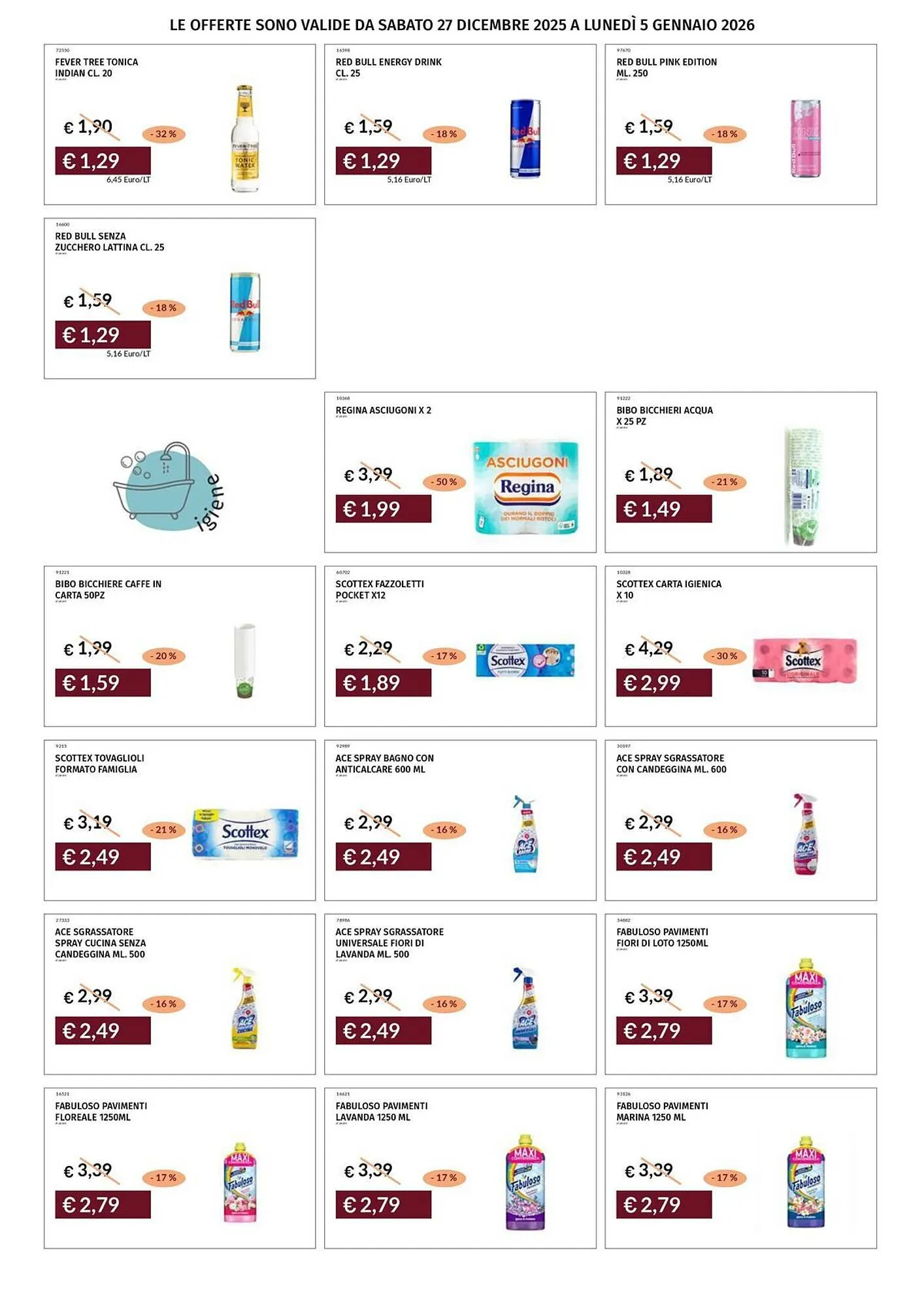 Volantino Prezzemolo e Vitale da 29 dicembre a 5 gennaio di 2026 - Pagina del volantino 34