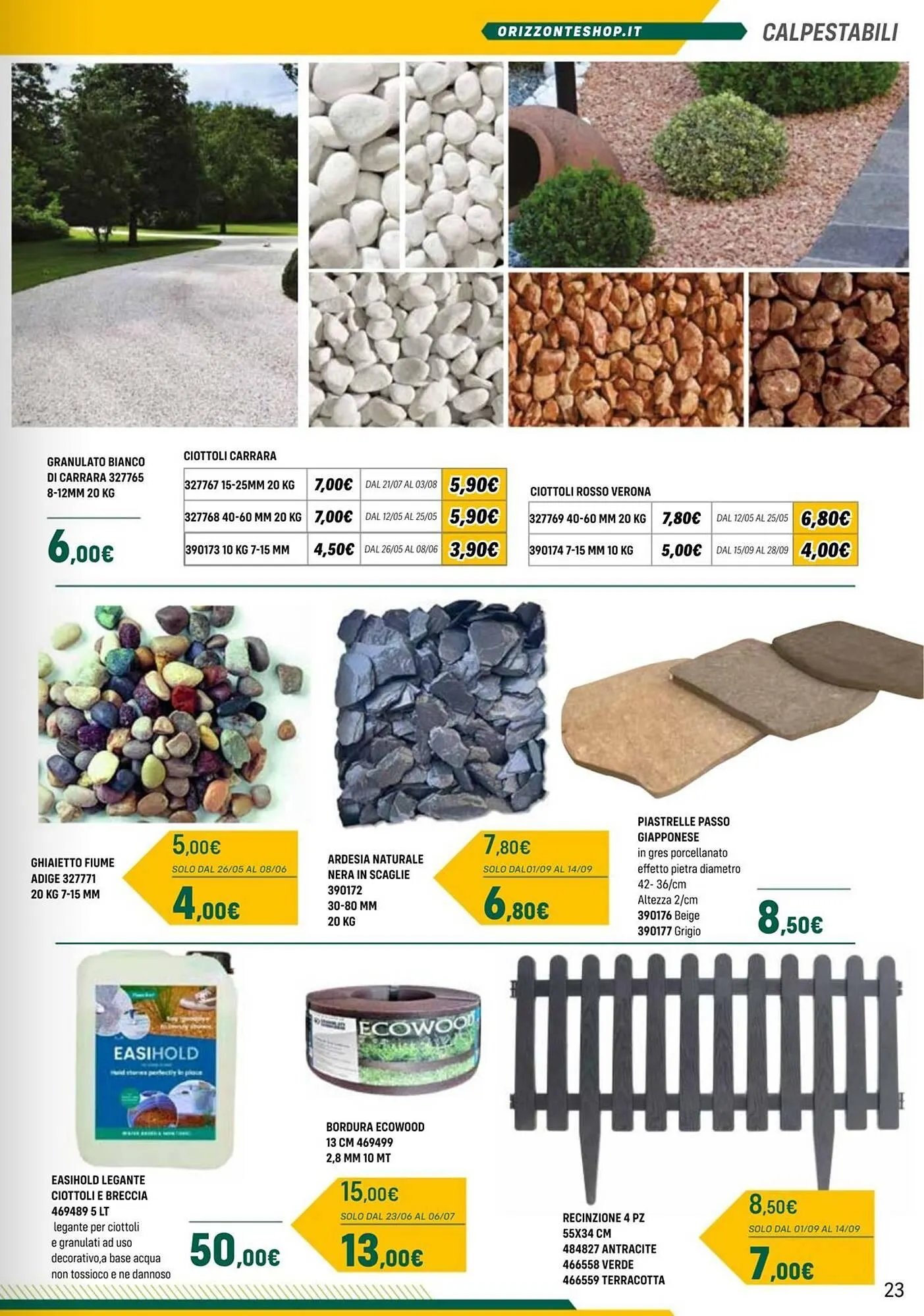 Volantino Orizzonte da 25 aprile a 12 ottobre di 2025 - Pagina del volantino 23