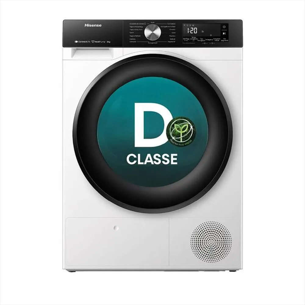 HISENSE - Asciugatrice DH3S802BW2 8 Kg-Bianco
