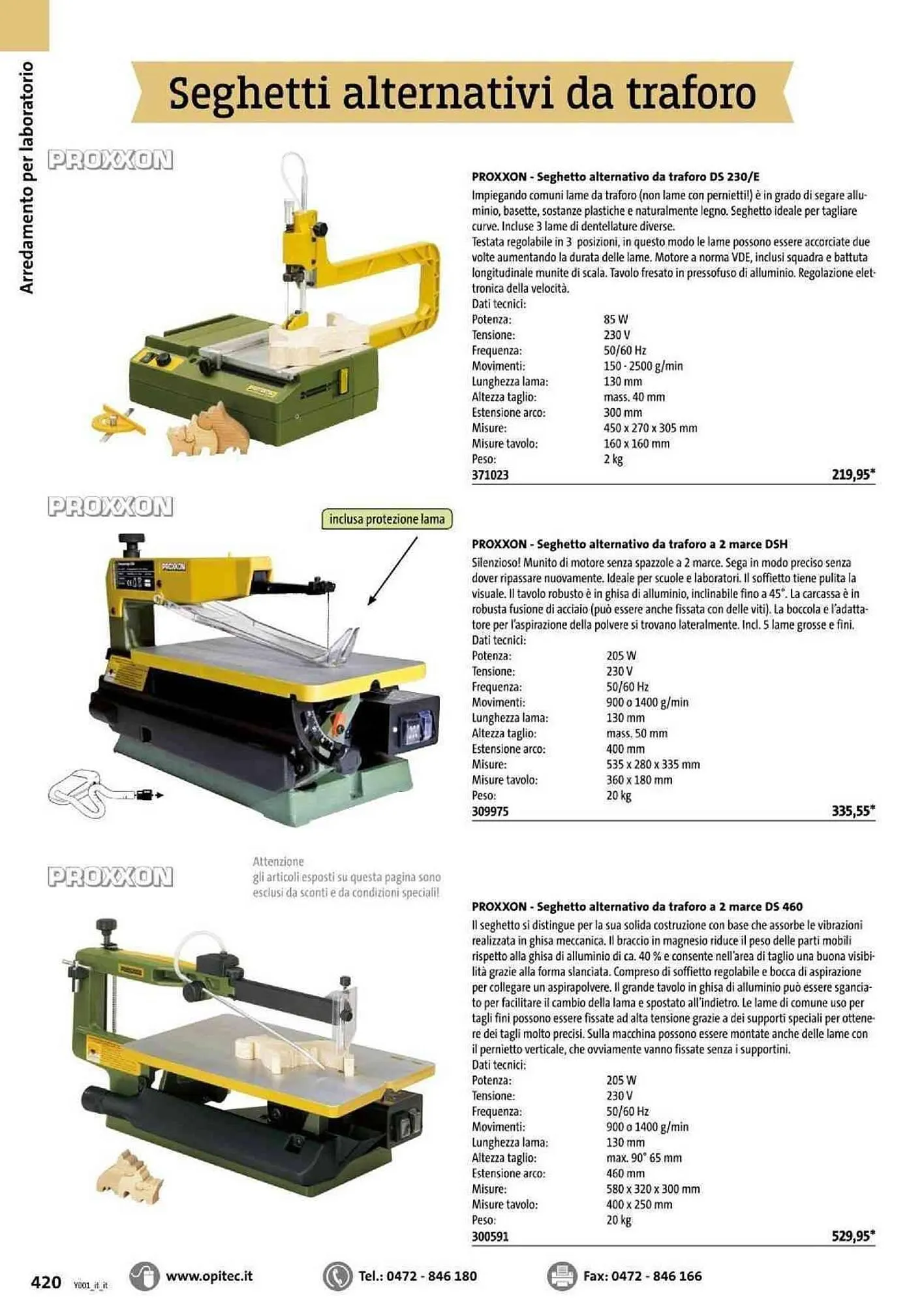 Volantino Opitec da 6 gennaio a 31 agosto di 2024 - Pagina del volantino 420