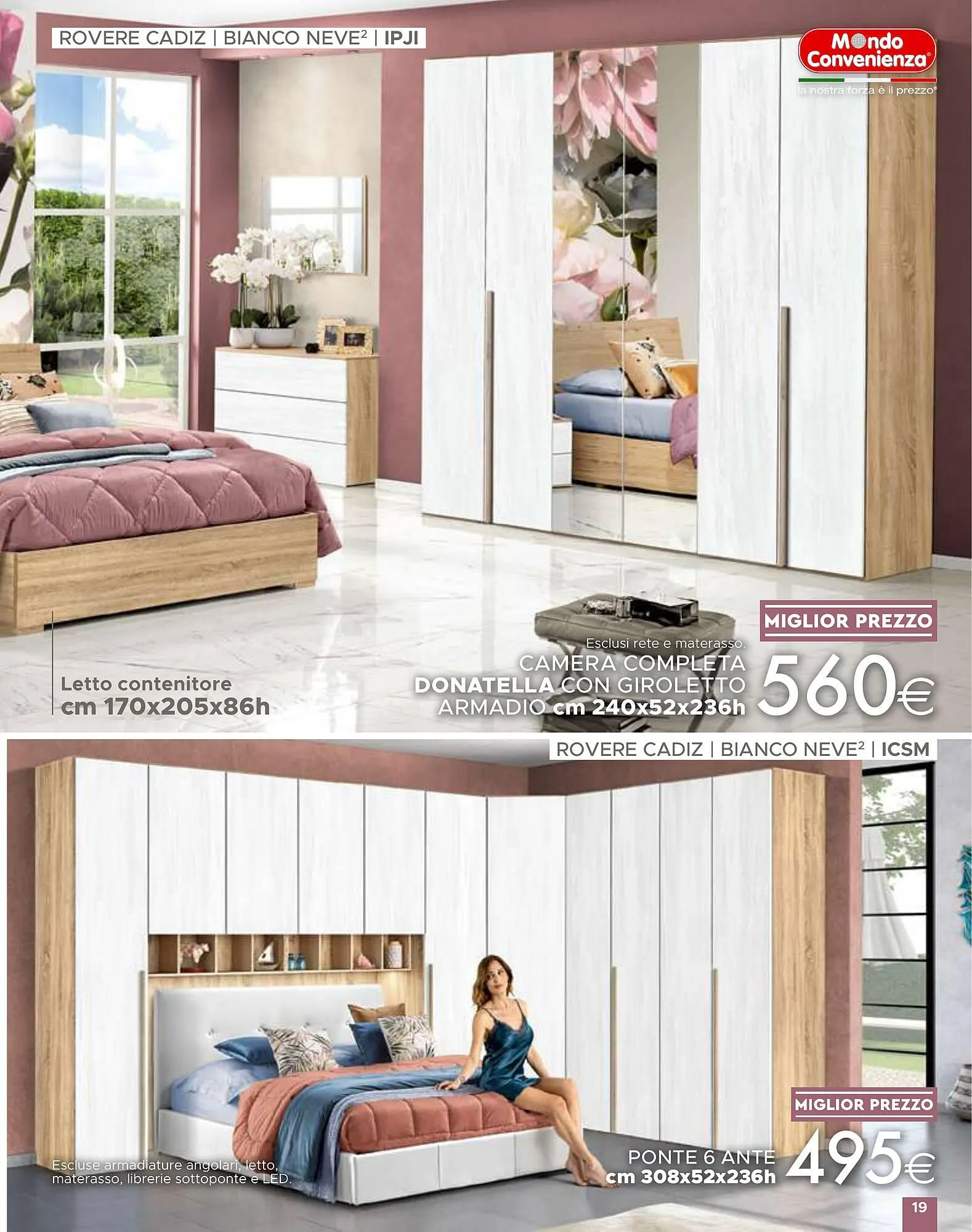 Volantino Mondo Convenienza da 1 aprile a 1 settembre di 2024 - Pagina del volantino 19