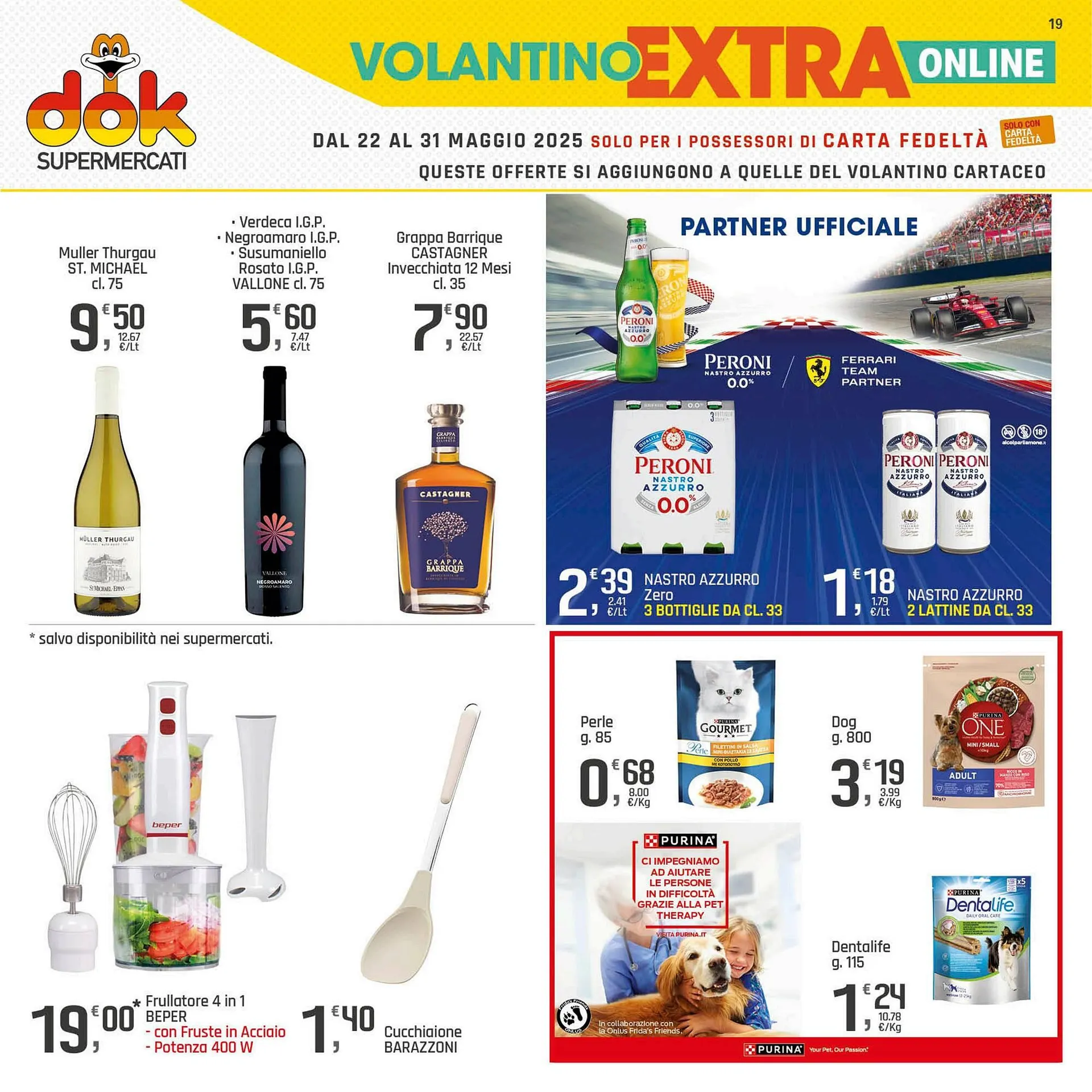 Volantino Supermercati Dok da 22 maggio a 31 maggio di 2025 - Pagina del volantino 19