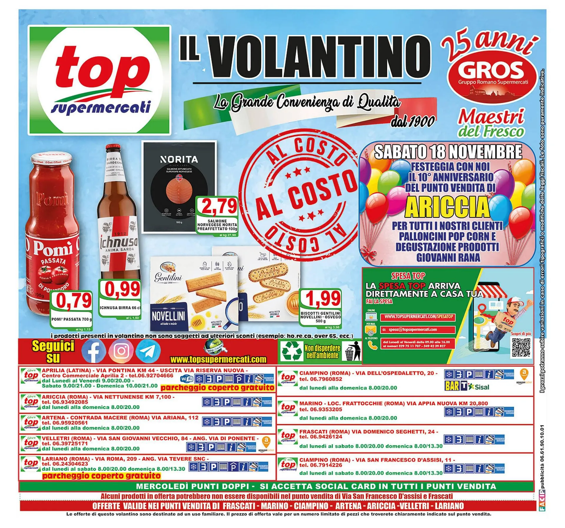Volantino Top Supermercati da 15 novembre a 23 novembre di 2023 - Pagina del volantino 20