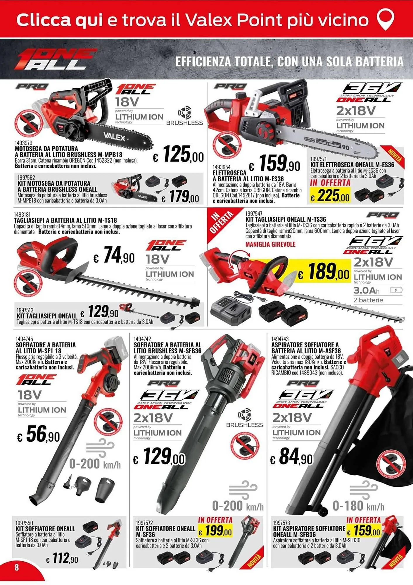 Volantino Valex da 13 gennaio a 22 marzo di 2026 - Pagina del volantino 8