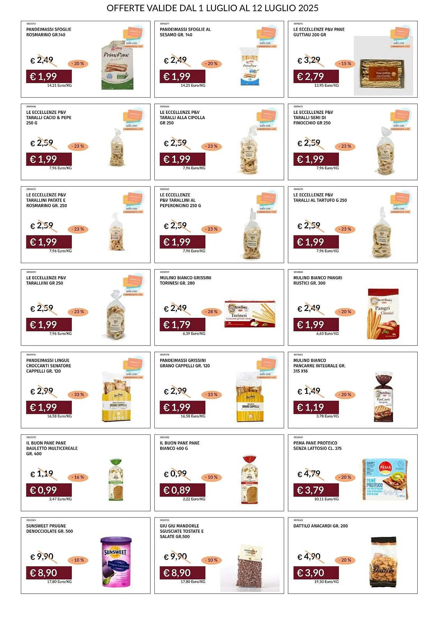 Volantino Prezzemolo e Vitale da 1 luglio a 12 luglio di 2025 - Pagina del volantino 25