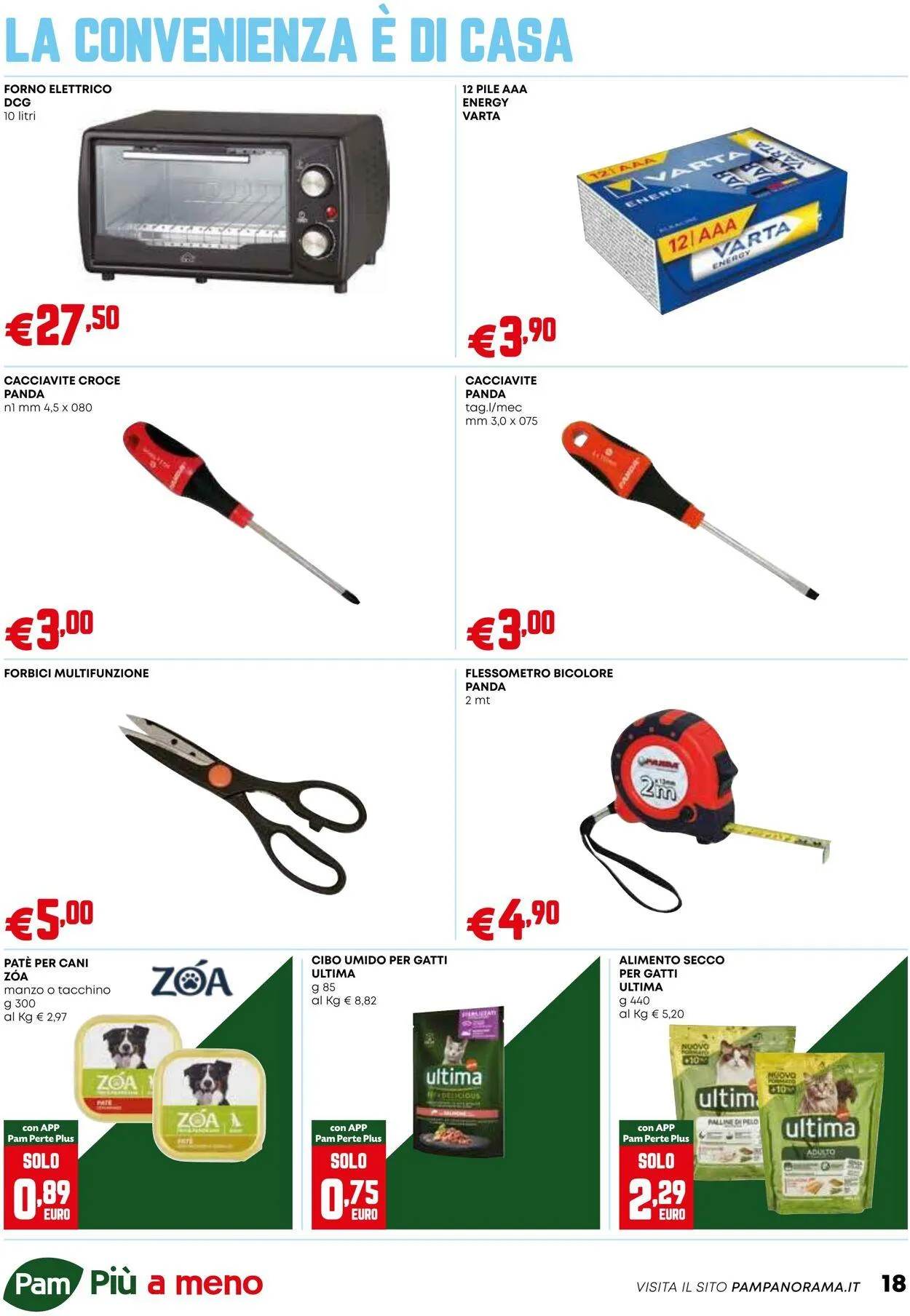 Pam Panorama Volantino attuale da 23 ottobre a 6 novembre di 2025 - Pagina del volantino 18
