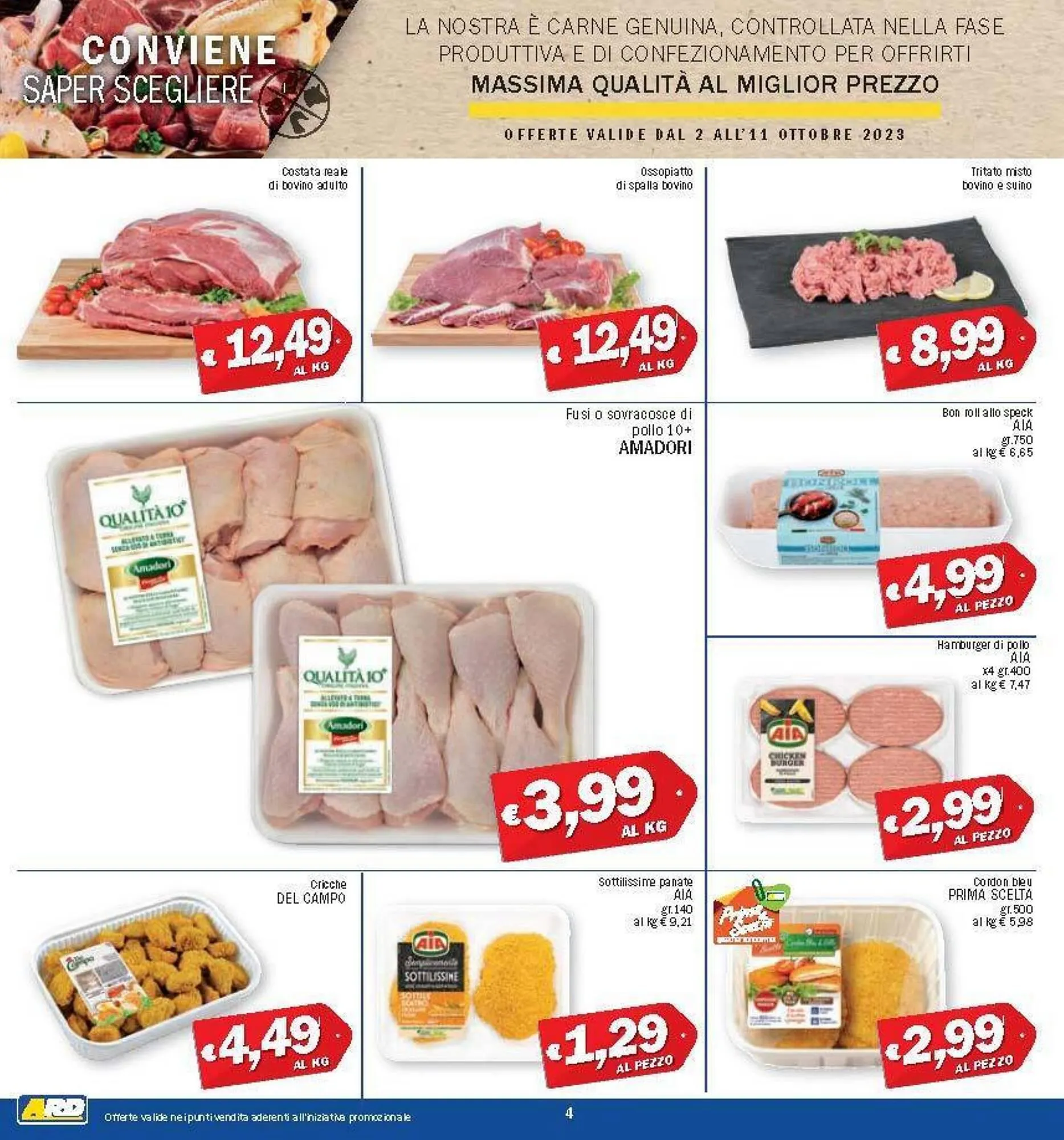 Volantino Ard Discount da 2 ottobre a 11 ottobre di 2023 - Pagina del volantino 4
