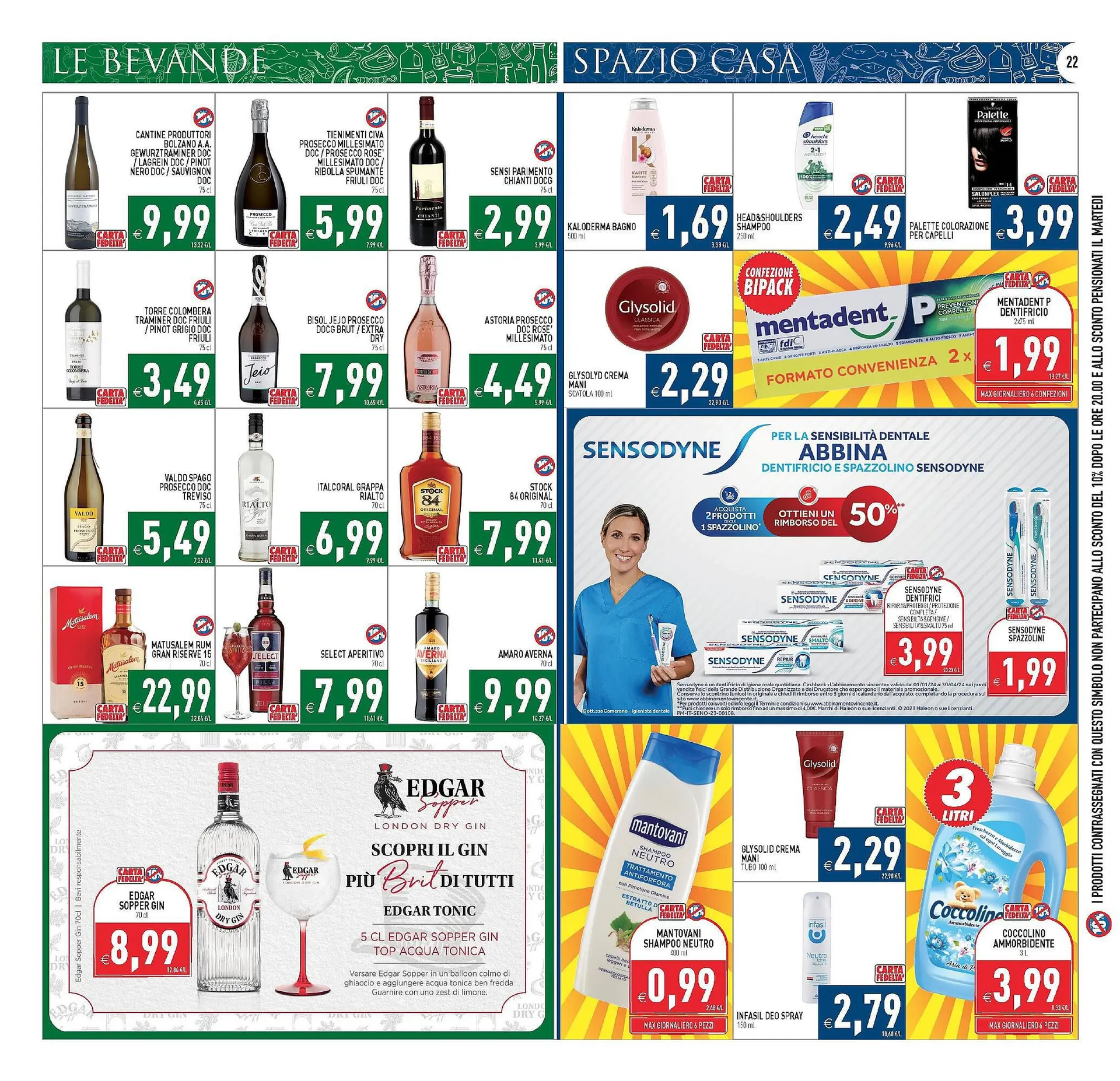 Volantino Supermercati Agorà da 3 aprile a 9 aprile di 2024 - Pagina del volantino 22