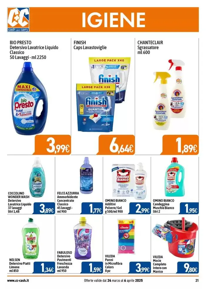 Affari speciali da 24 marzo a 6 aprile di 2025 - Pagina del volantino 21