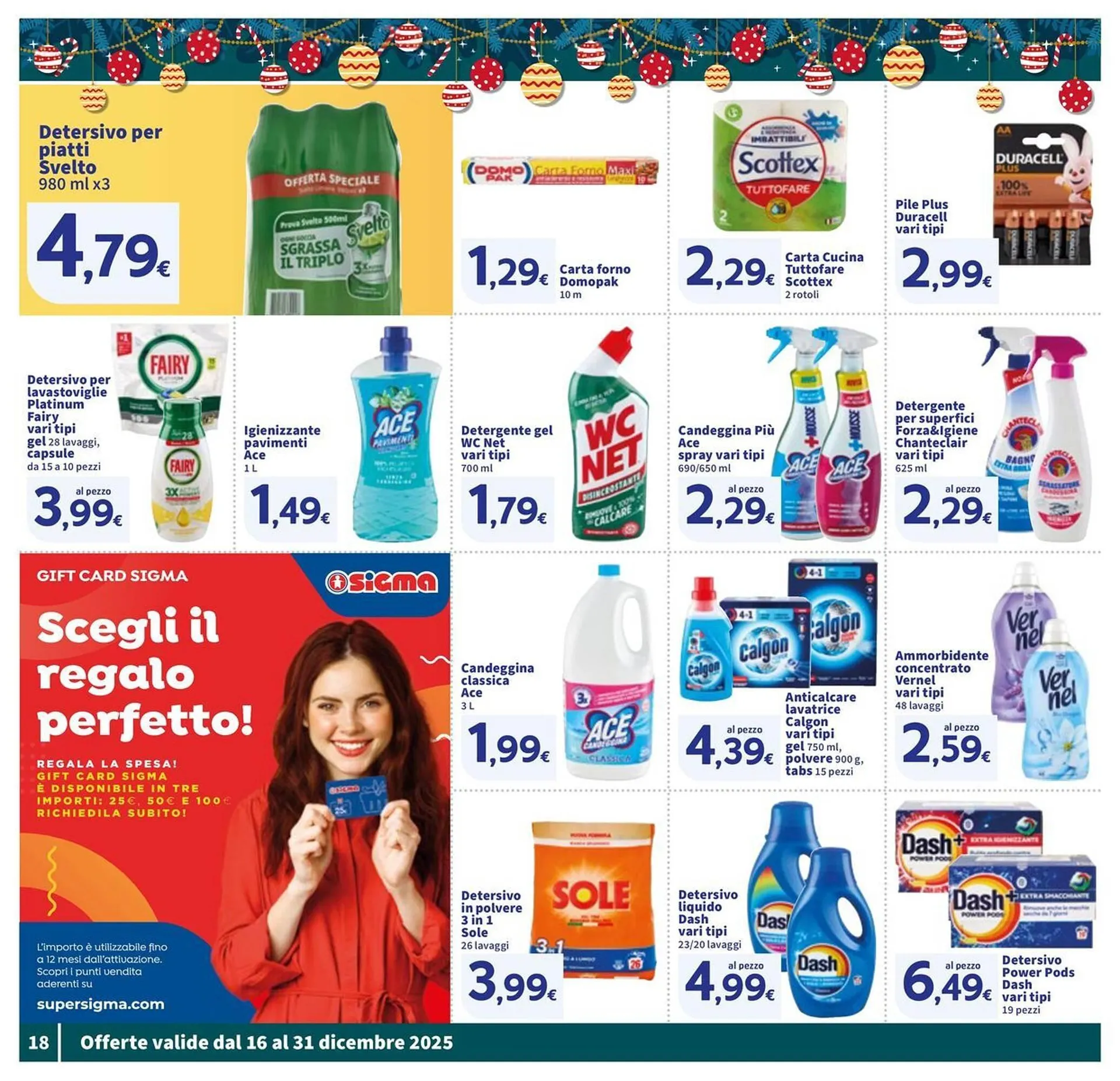 Volantino Sigma da 16 dicembre a 31 dicembre di 2025 - Pagina del volantino 18