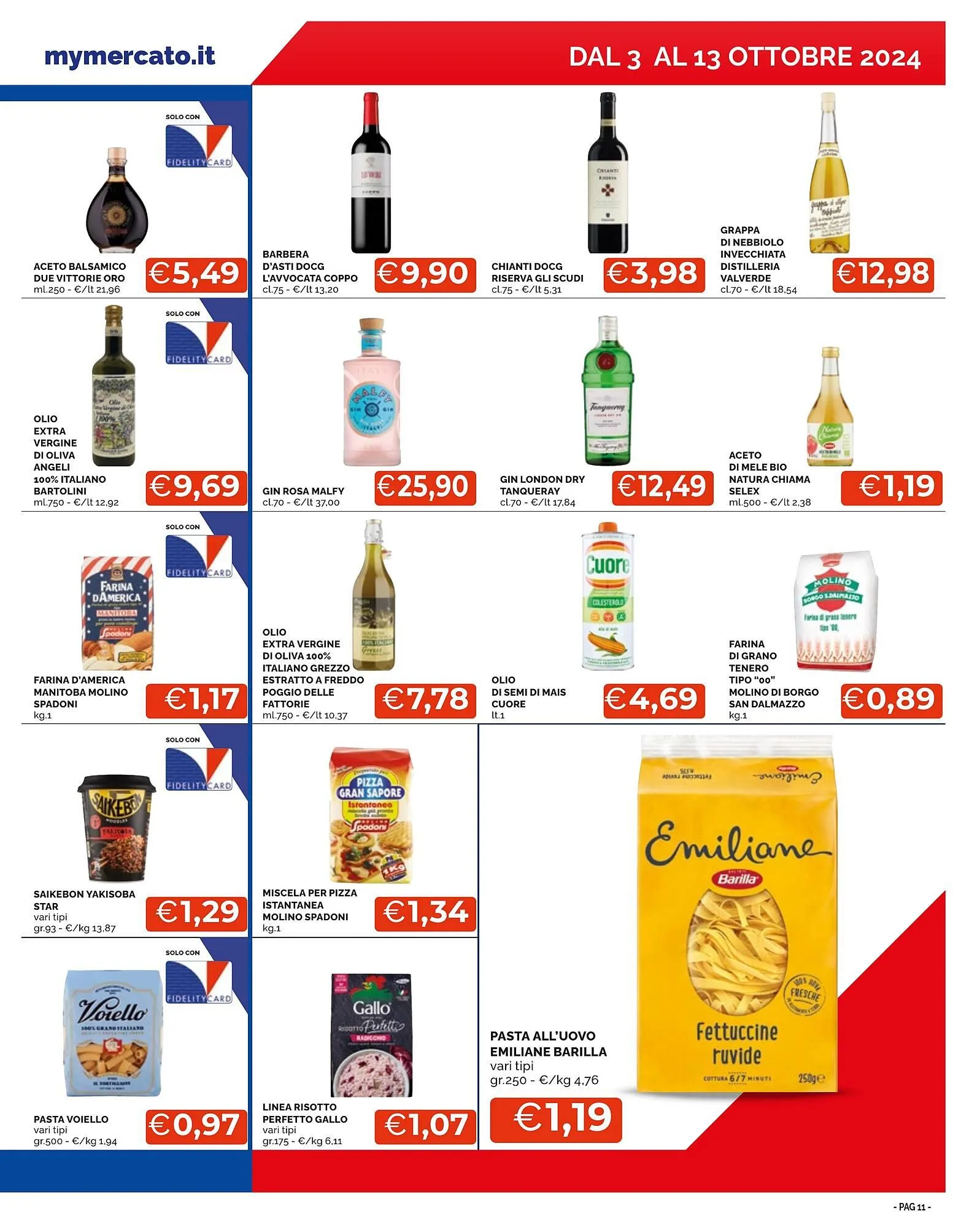 Volantino Mercatò Extra da 3 ottobre a 13 ottobre di 2024 - Pagina del volantino 11