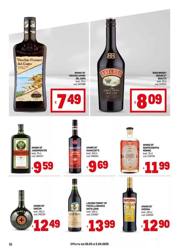 Offerte per te -Maxi da 20 marzo a 2 aprile di 2025 - Pagina del volantino 16