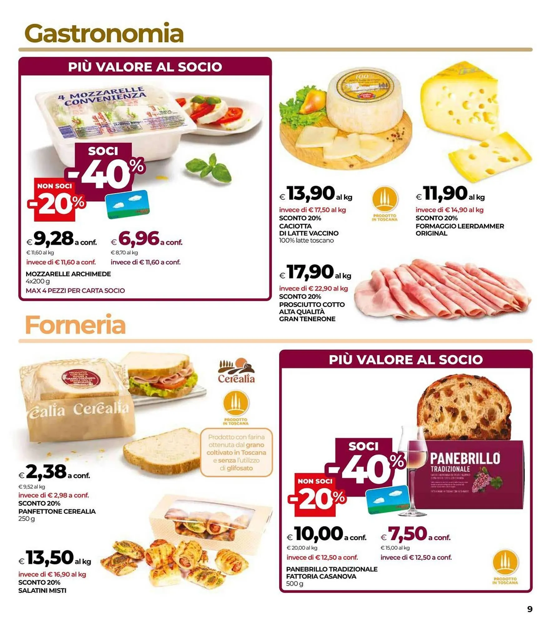Volantino Unicoop da 25 settembre a 8 ottobre di 2025 - Pagina del volantino 9