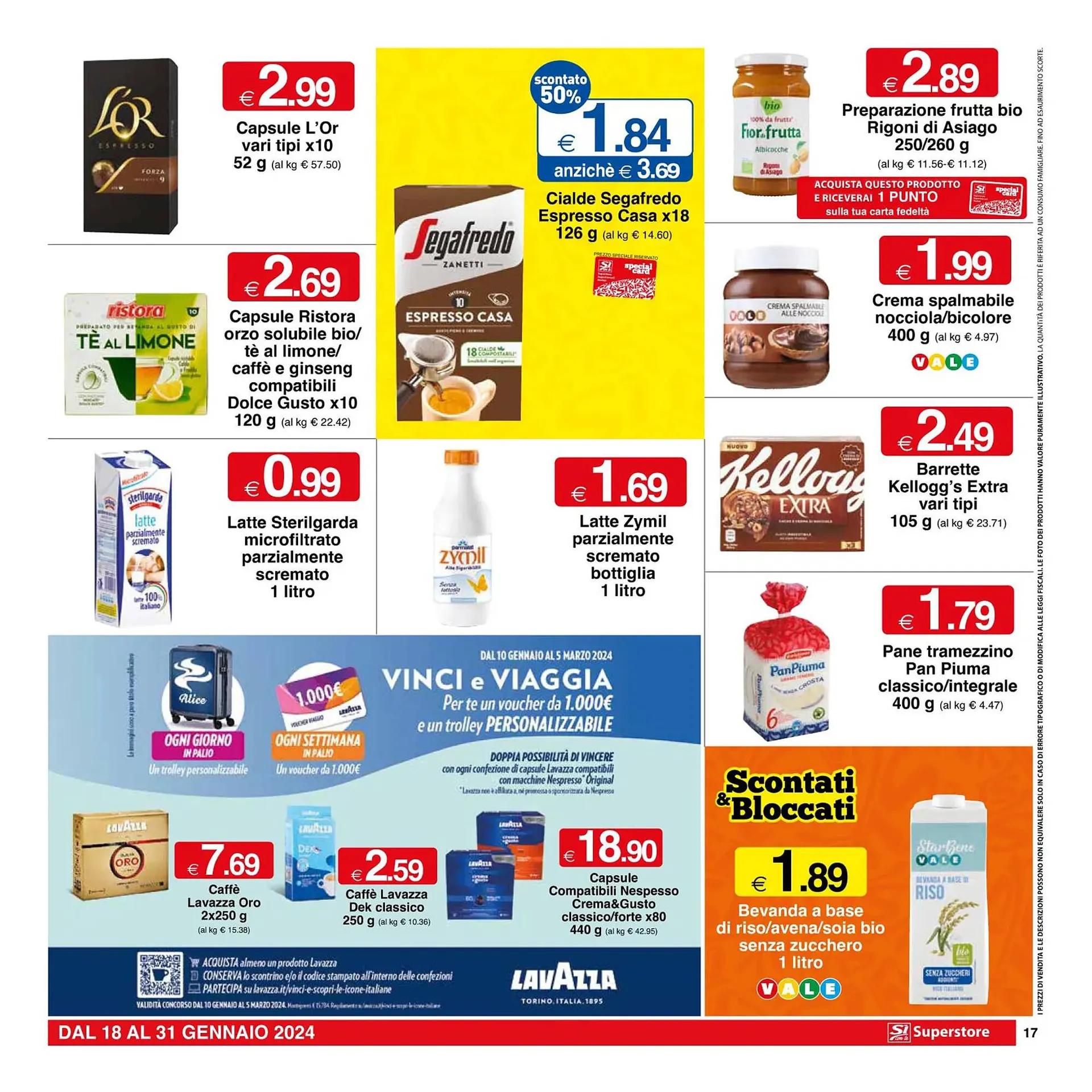 Volantino Sì con te Superstore da 18 gennaio a 31 gennaio di 2024 - Pagina del volantino 17