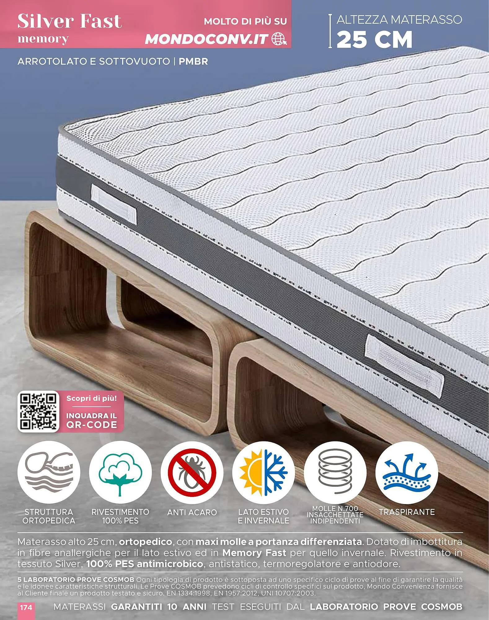 Volantino Mondo Convenienza da 1 aprile a 1 settembre di 2024 - Pagina del volantino 174