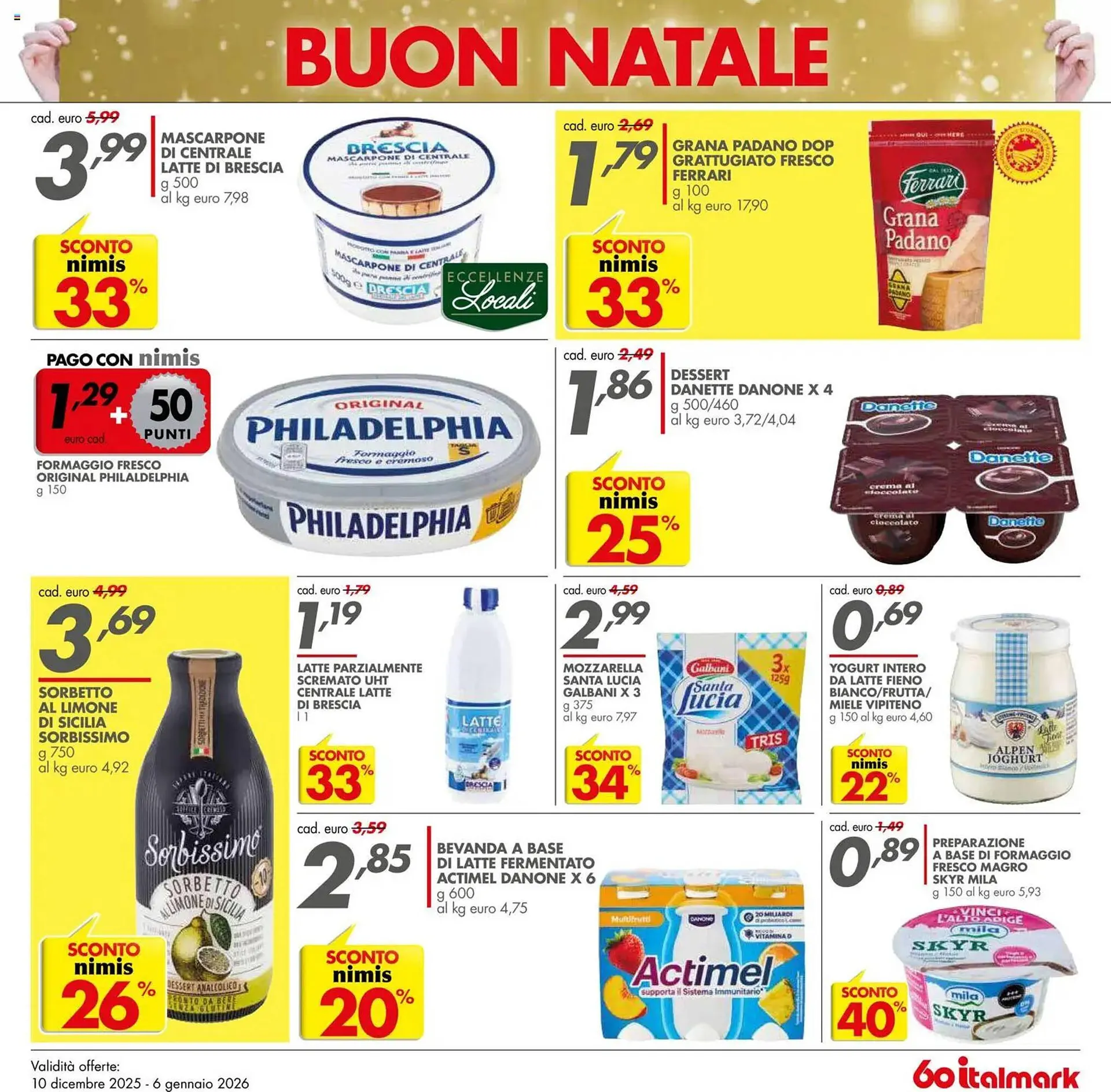 Volantino Italmark da 10 dicembre a 6 gennaio di 2026 - Pagina del volantino 13