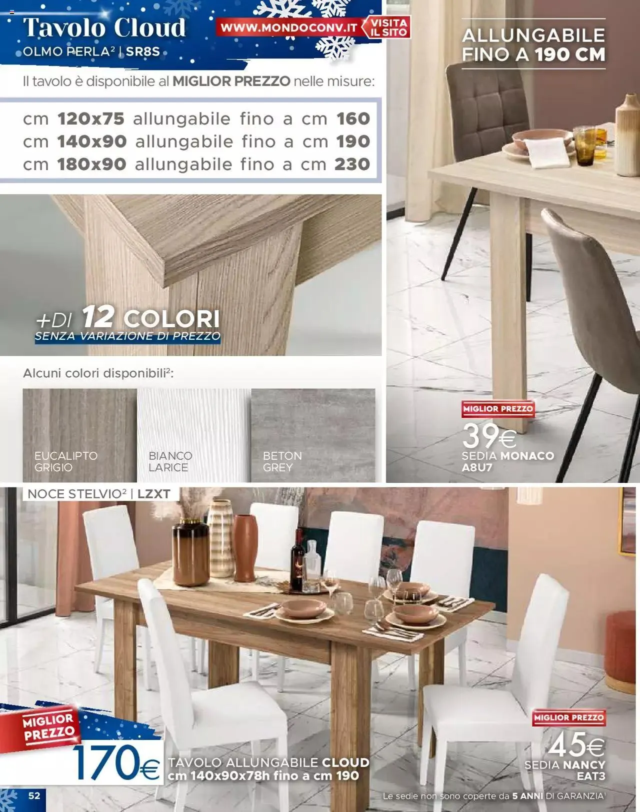 Mondo Convenienza - Catalogo Speciale Autunno da 1 novembre a 31 dicembre di 2023 - Pagina del volantino 54