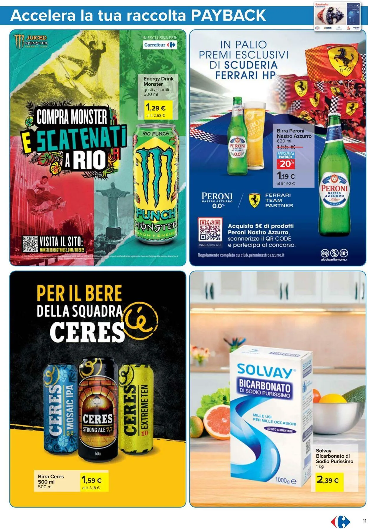 Carrefour Volantino attuale da 24 luglio a 6 agosto di 2025 - Pagina del volantino 11