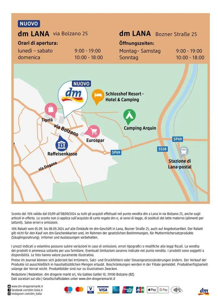 Journal da 12 settembre a 2 ottobre di 2024 - Pagina del volantino 16