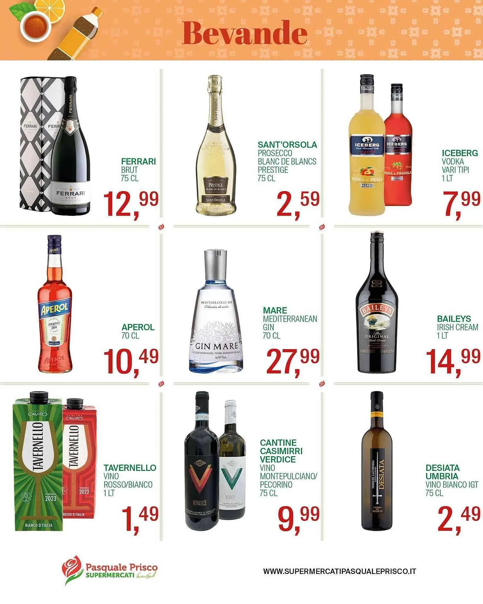 Volantino Supermercati Pasquale Prisco da 17 marzo a 30 marzo di 2025 - Pagina del volantino 16