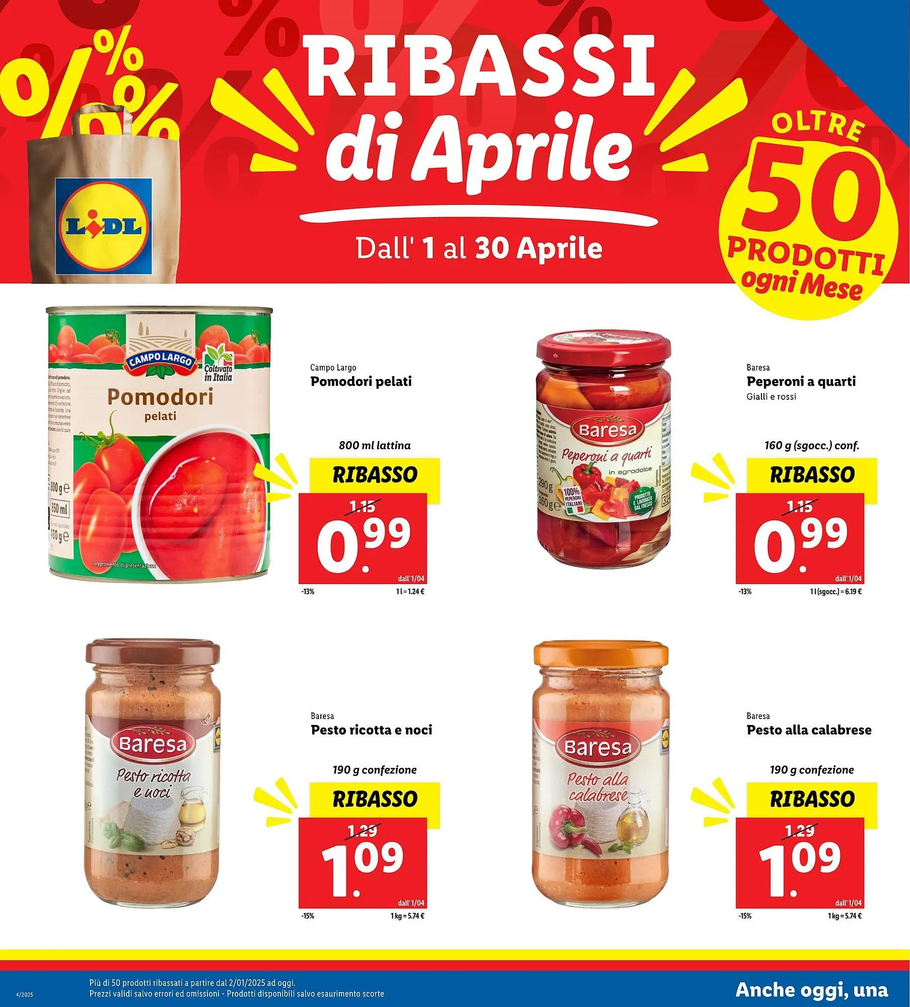 Volantino Lidl da 1 aprile a 30 aprile di 2025 - Pagina del volantino 6