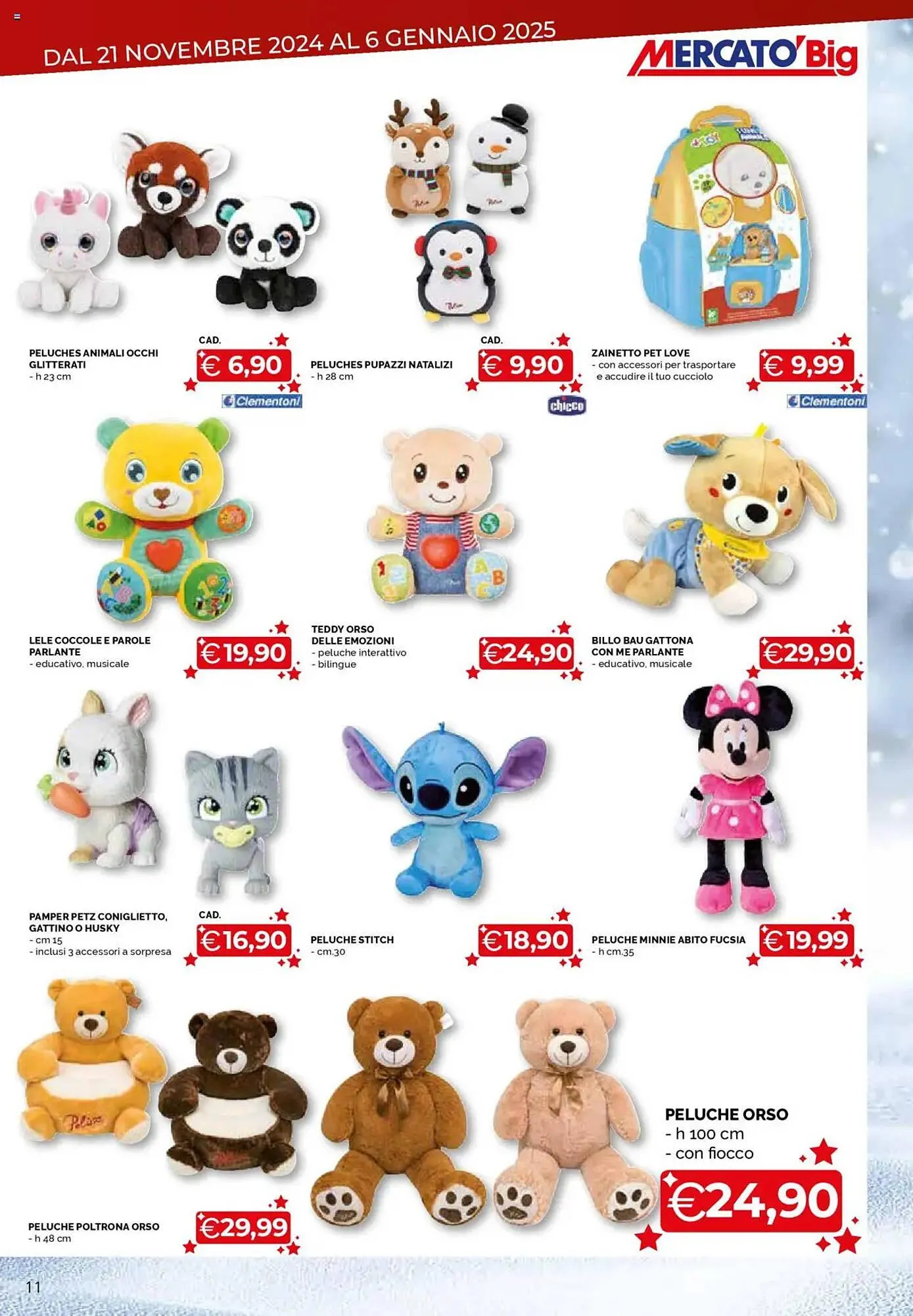 Volantino Mercatò Big da 21 novembre a 6 gennaio di 2025 - Pagina del volantino 11