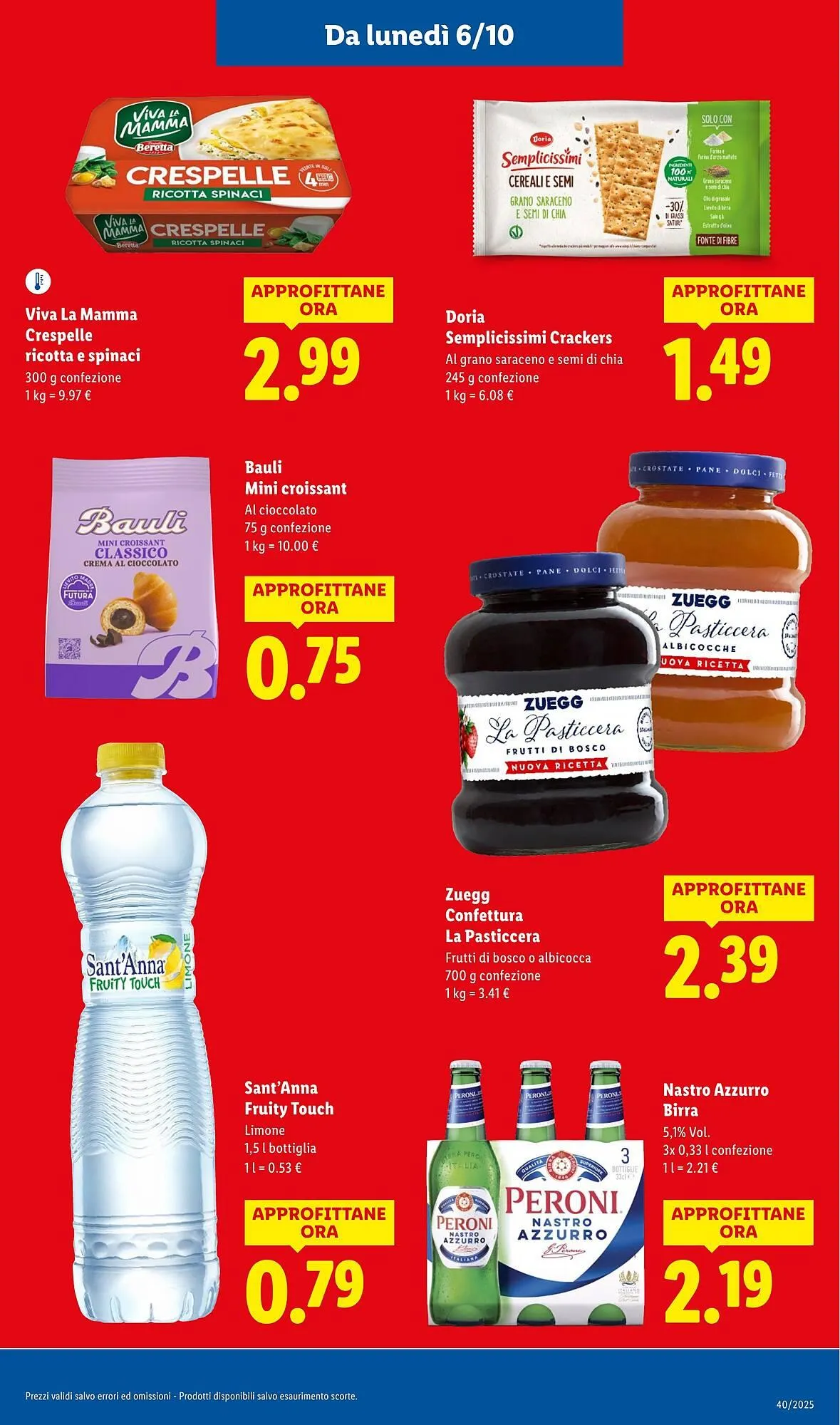 Volantino Lidl da 6 ottobre a 12 ottobre di 2025 - Pagina del volantino 15