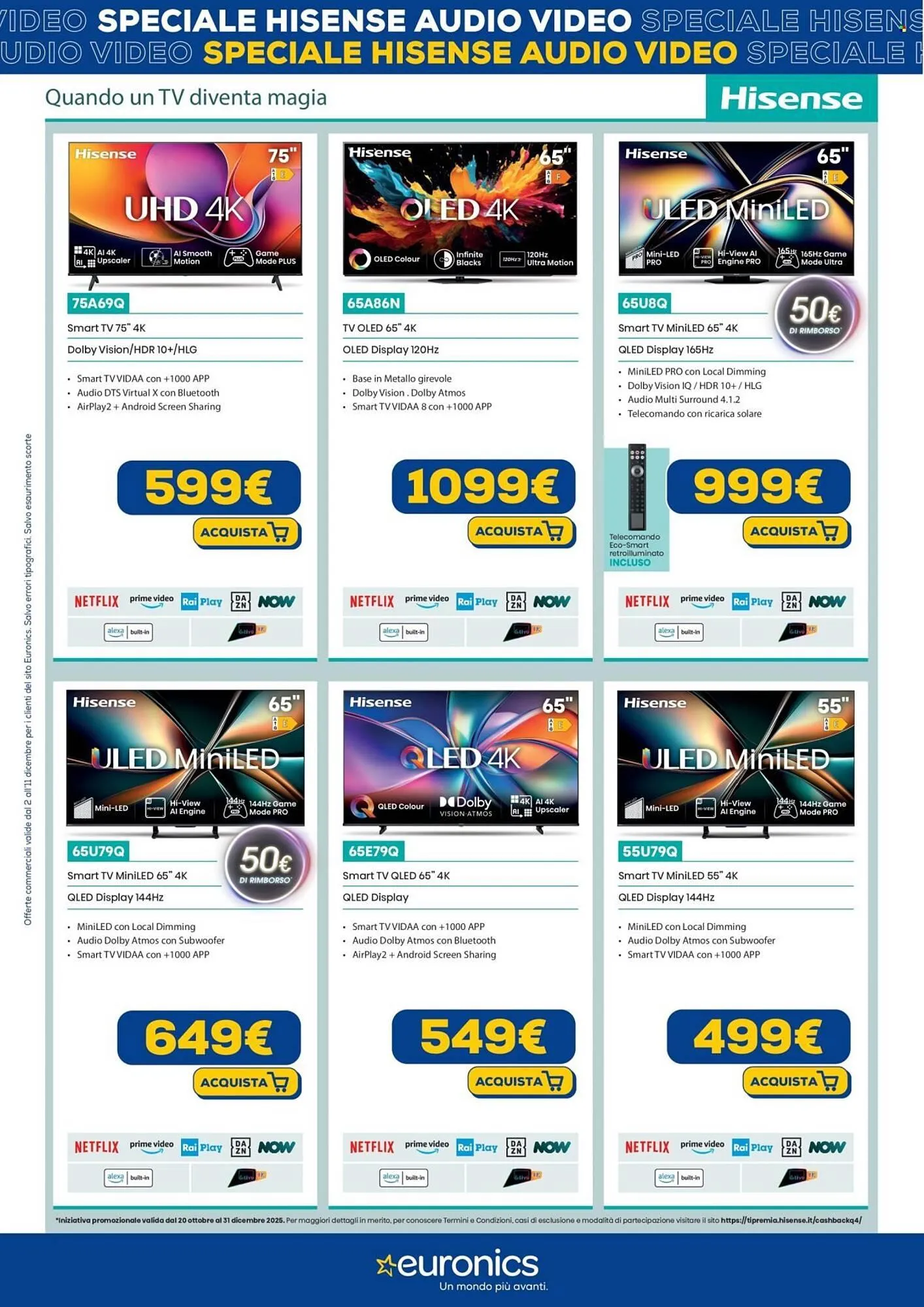 Volantino Euronics da 2 dicembre a 11 dicembre di 2025 - Pagina del volantino 2