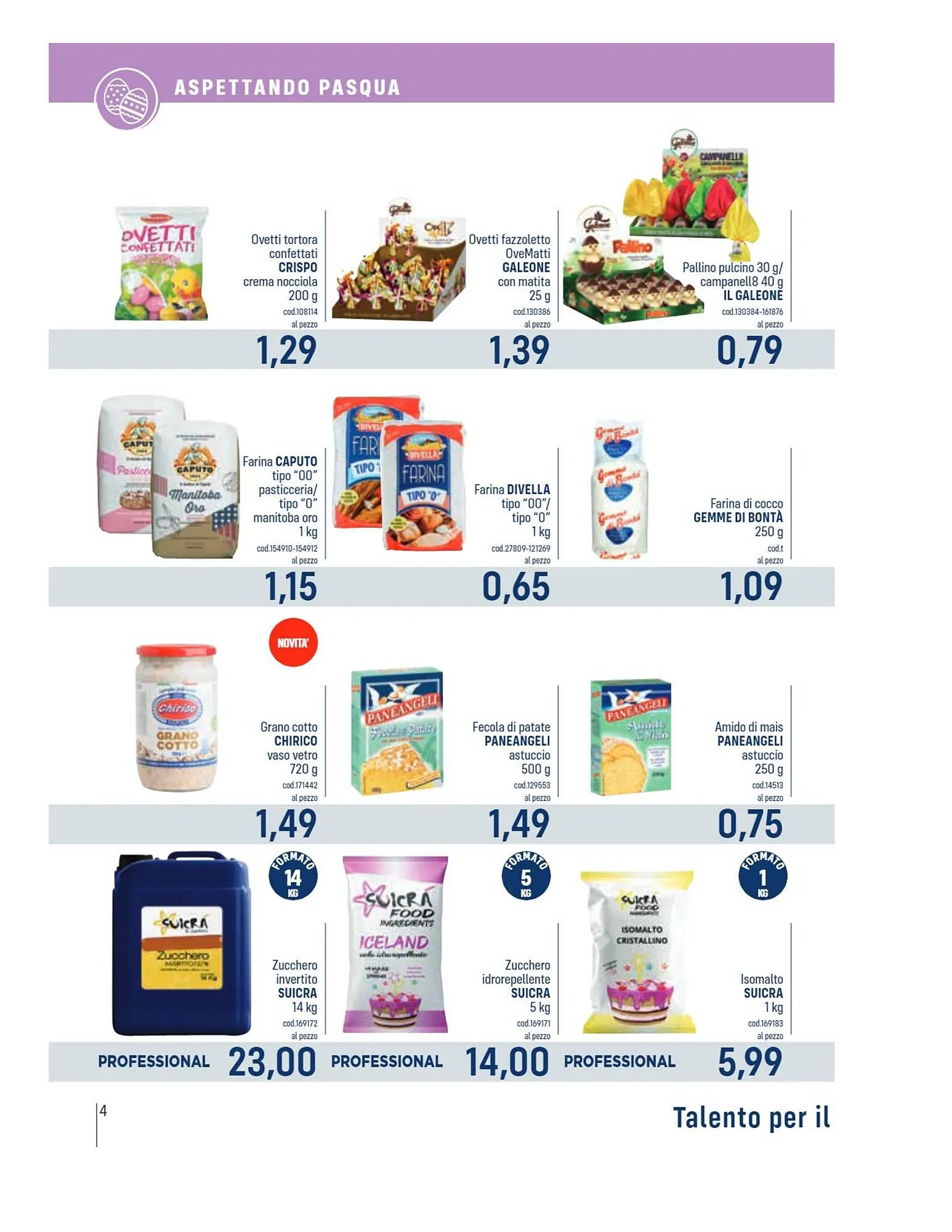Volantino Talento Professional Store da 26 febbraio a 10 marzo di 2024 - Pagina del volantino 4