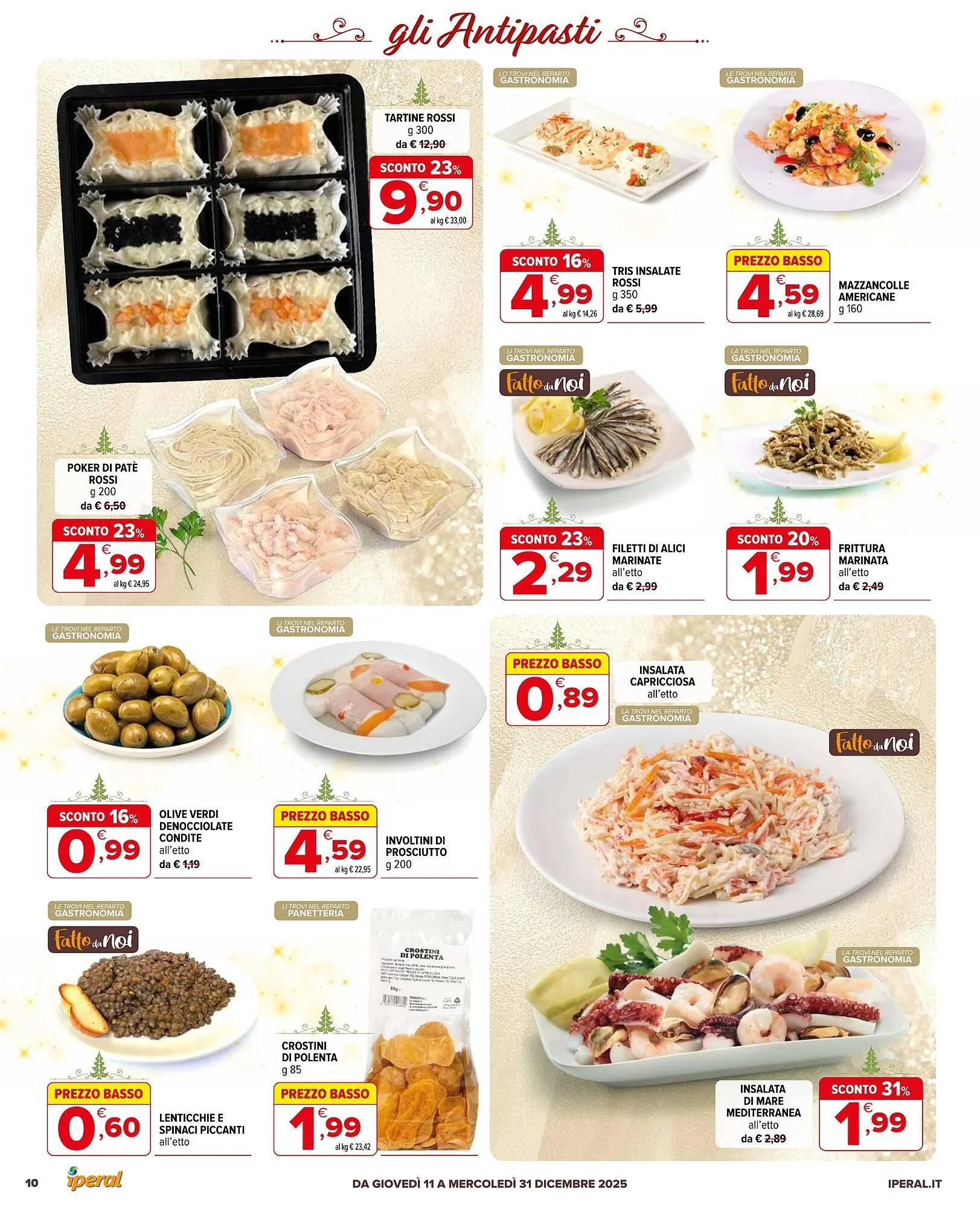 Volantino Iperal da 11 dicembre a 31 dicembre di 2025 - Pagina del volantino 10
