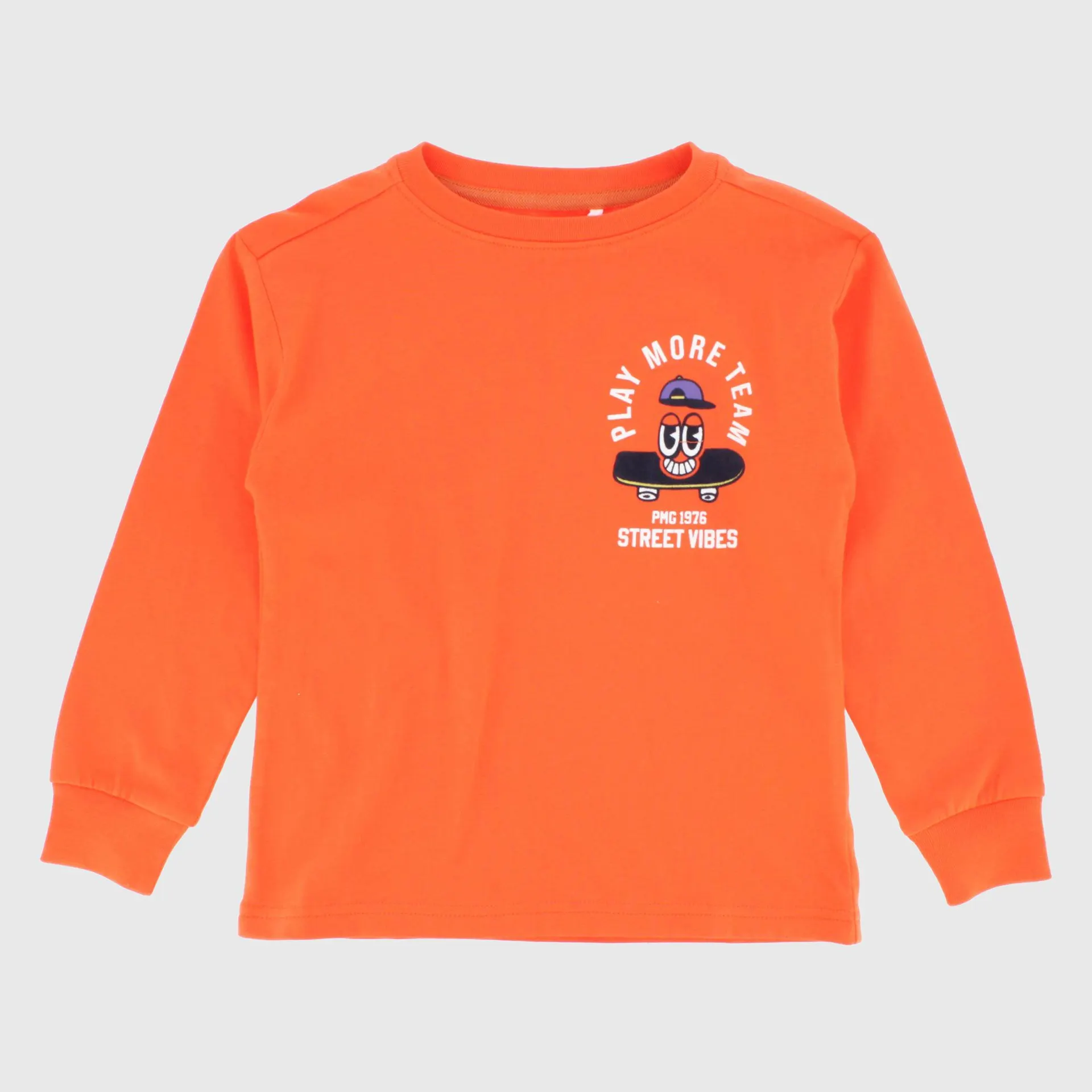 Maglietta in jersey da bambino, arancio