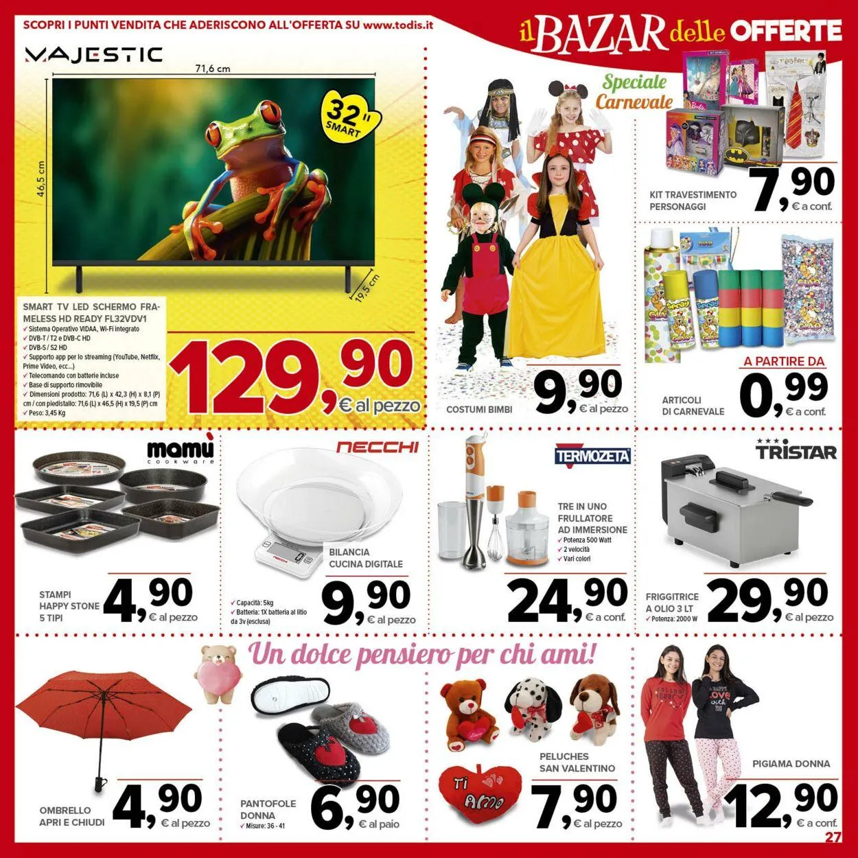 Todis Volantino attuale da 19 marzo a 2 aprile di 2025 - Pagina del volantino 27