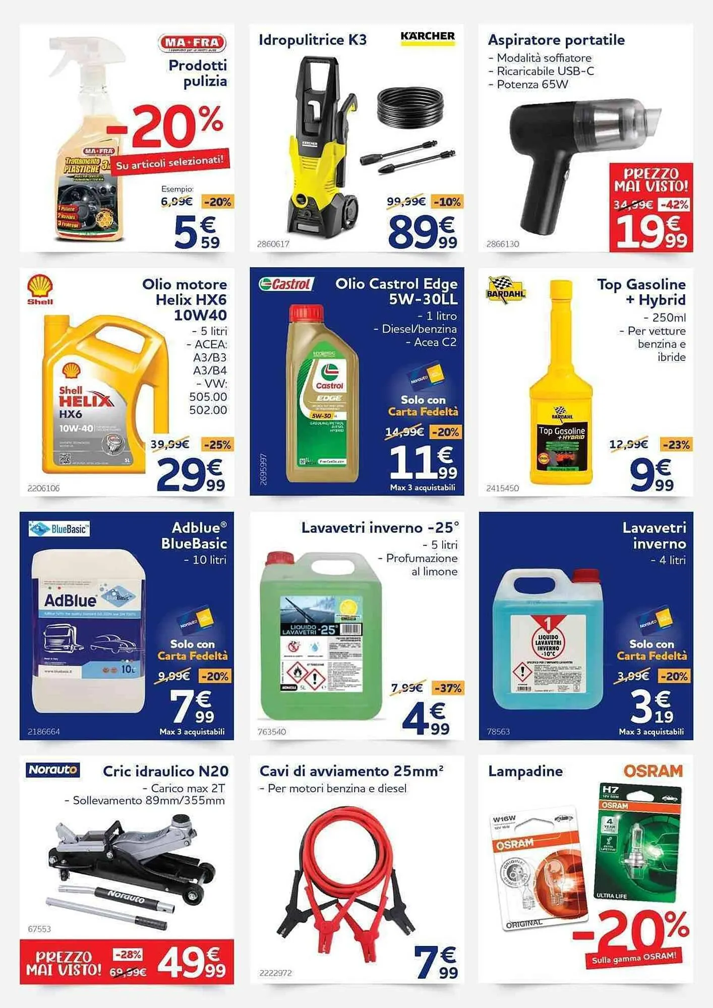 Volantino Norauto da 4 dicembre a 7 gennaio di 2026 - Pagina del volantino 6