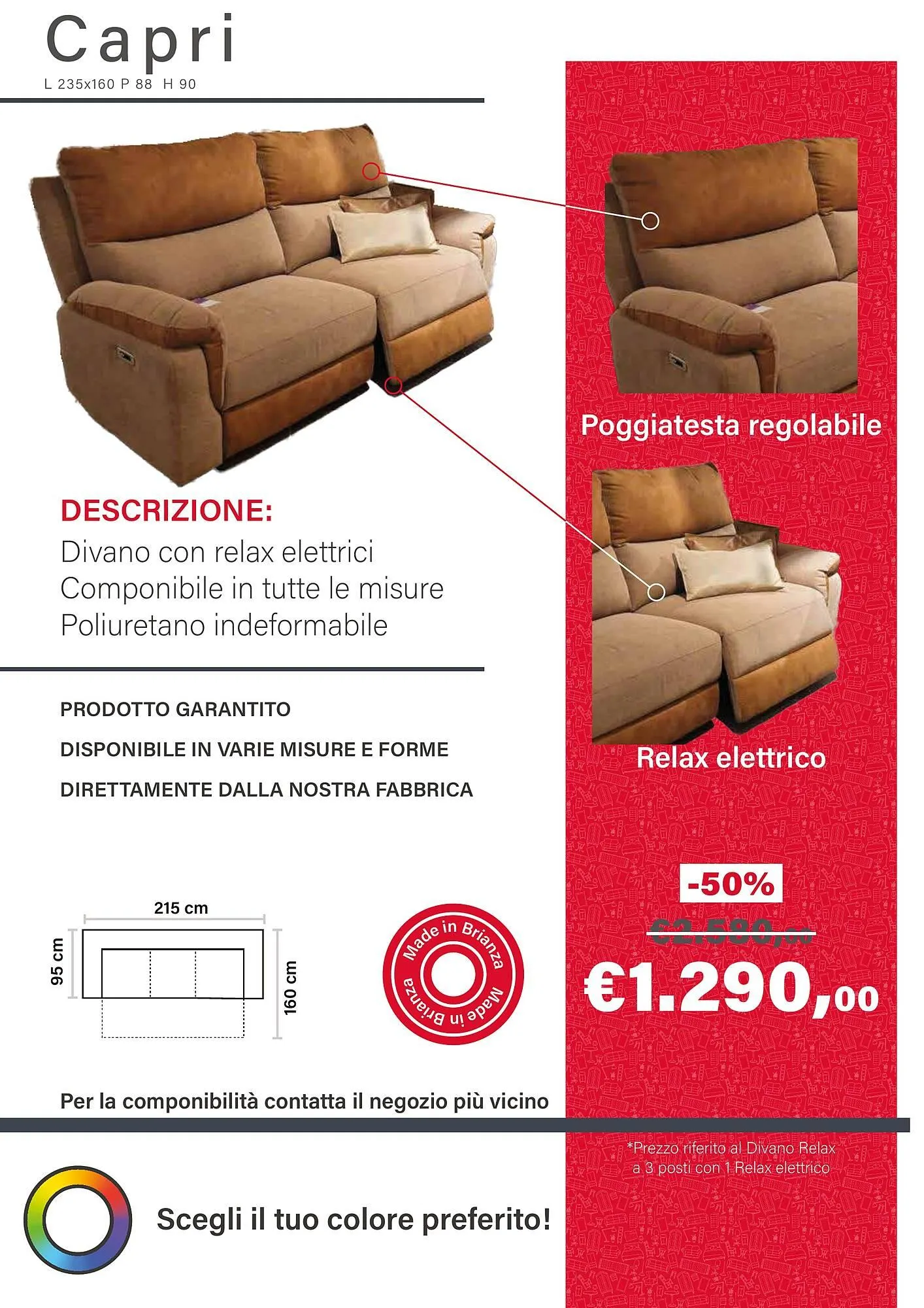 Volantino Outlet Divani da 15 ottobre a 31 dicembre di 2024 - Pagina del volantino 9