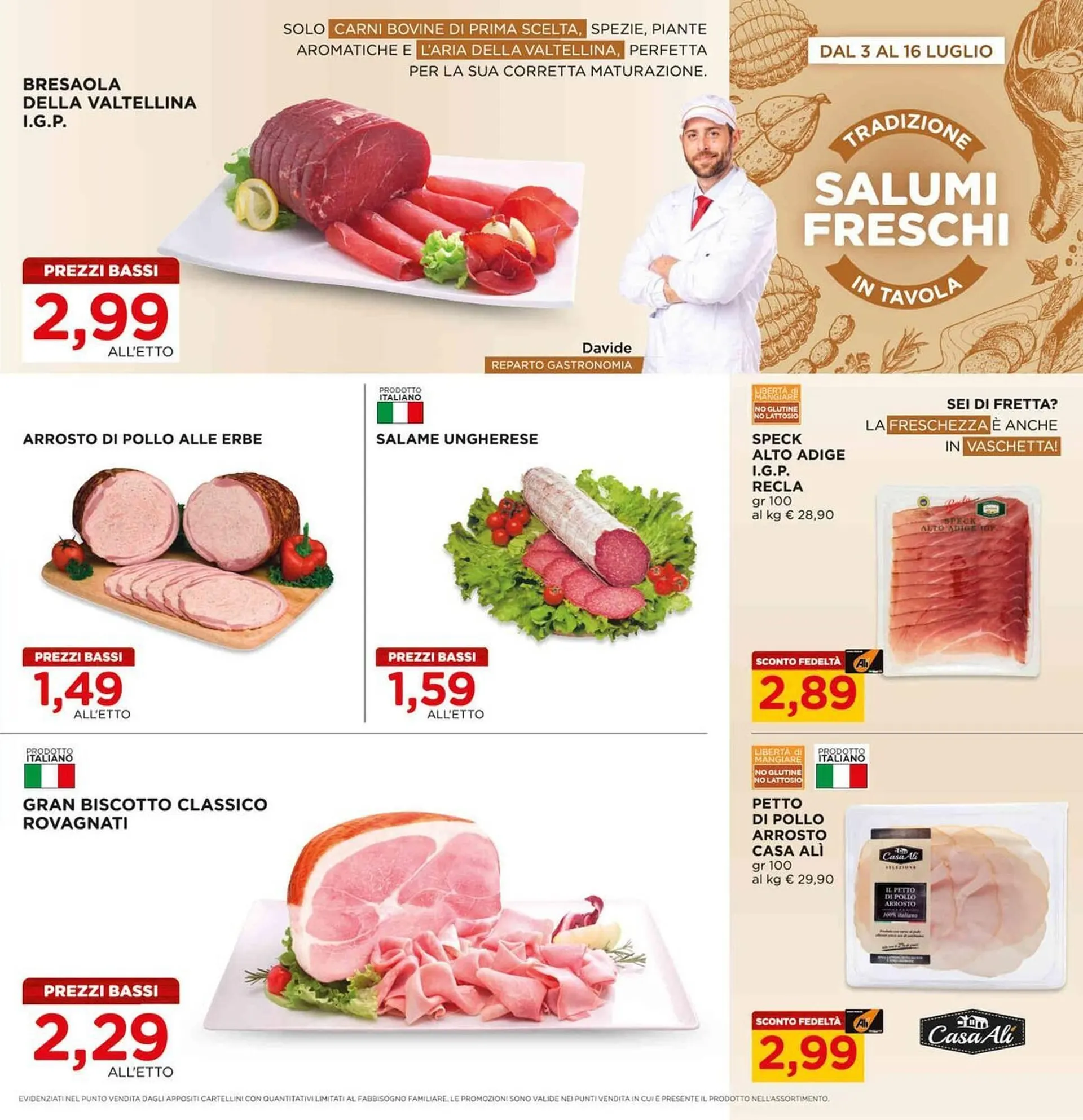 Volantino Alì Supermercati da 3 luglio a 17 luglio di 2025 - Pagina del volantino 11