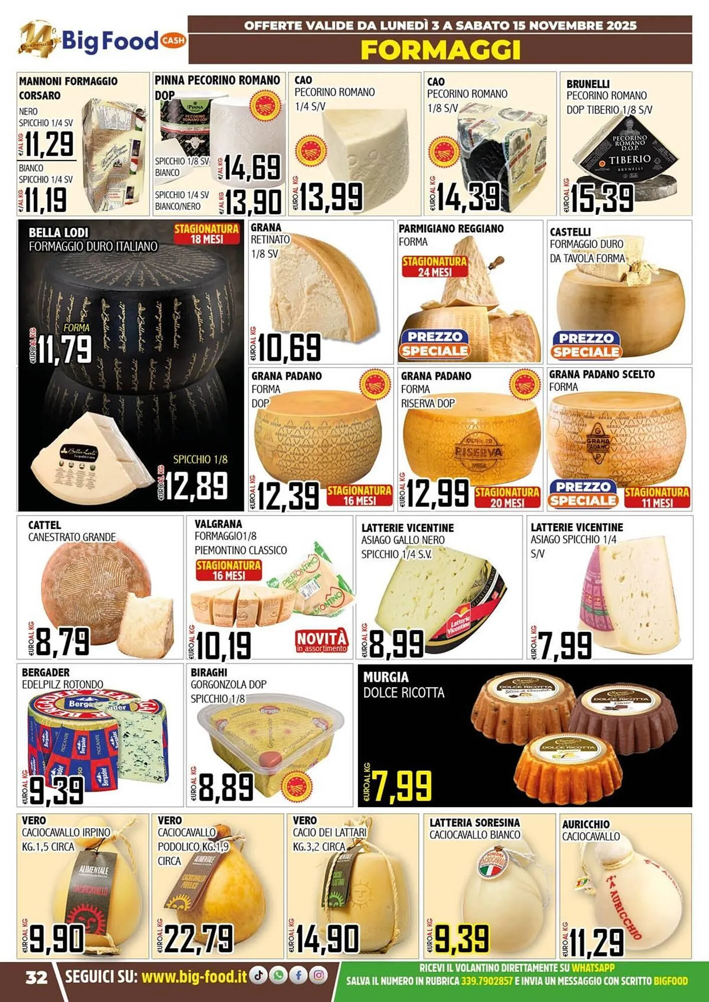 Volantino Big Food da 3 novembre a 15 novembre di 2025 - Pagina del volantino 32
