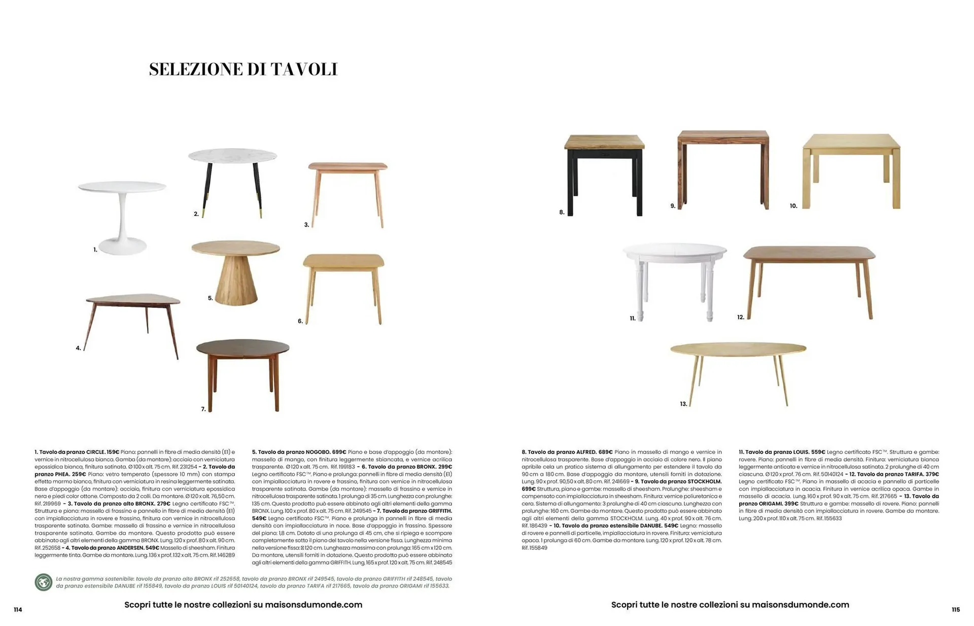 Volantino Maisons du Monde da 1 marzo a 31 agosto di 2026 - Pagina del volantino 58
