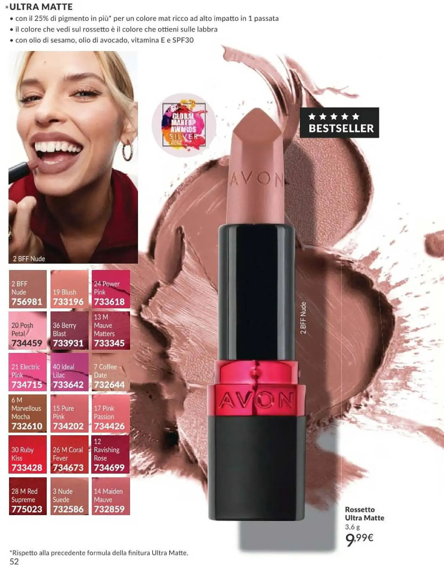 Catalogo Avon da 1 maggio a 31 maggio di 2026 - Pagina del volantino 52