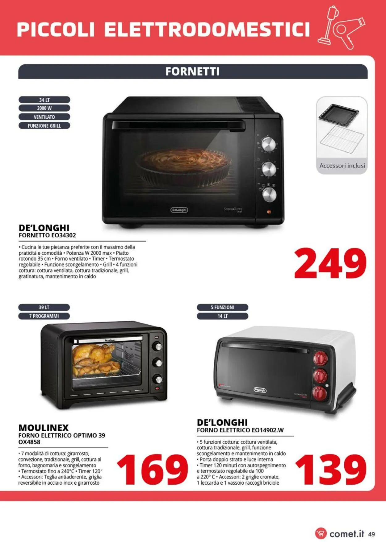 Comet Volantino attuale da 22 agosto a 11 settembre di 2025 - Pagina del volantino 49