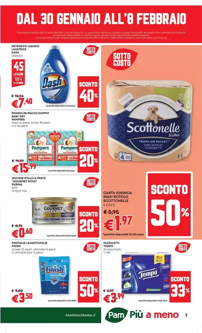 SOTTOCOSTO da 30 gennaio a 8 febbraio di 2025 - Pagina del volantino 7