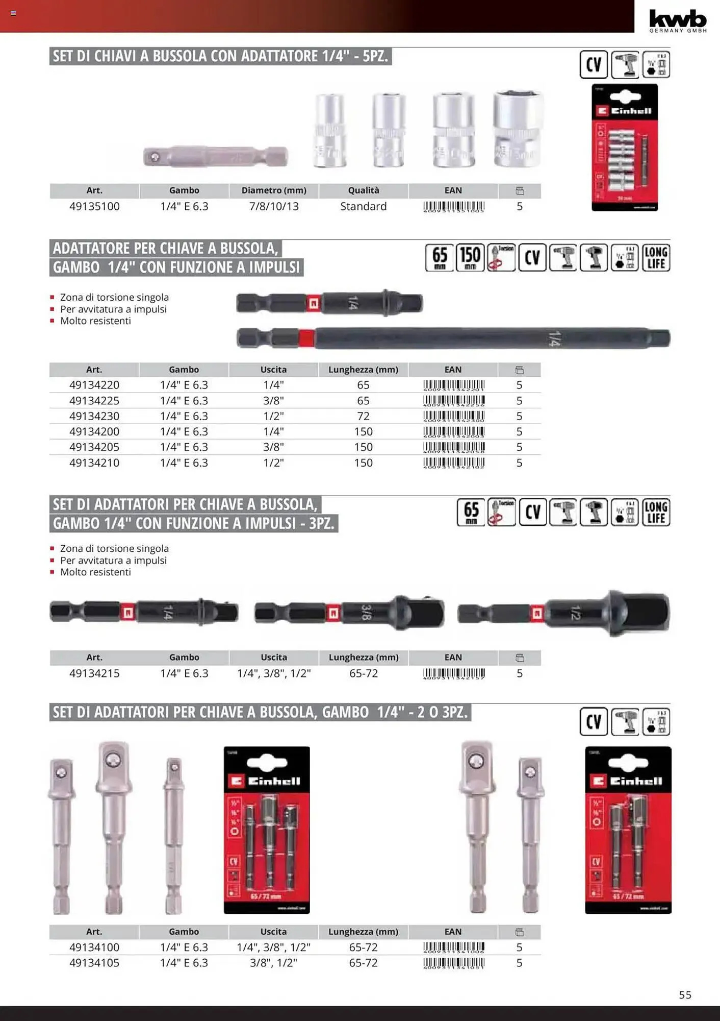 Volantino Einhell da 6 febbraio a 6 febbraio di 2026 - Pagina del volantino 57