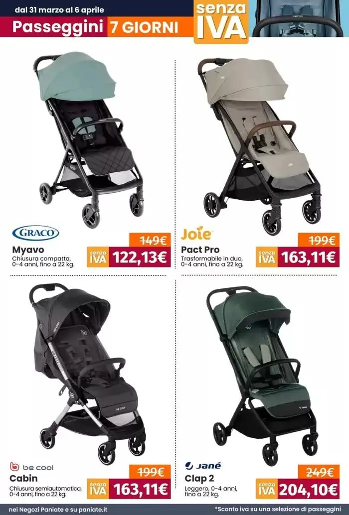 Passeggini da 31 marzo a 6 aprile di 2025 - Pagina del volantino 3