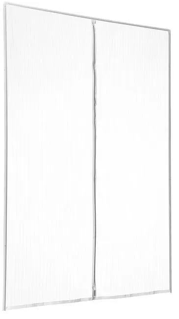 Tenda zanzariera magnetica A per porta e portafinestra L 150 x H 230 cm bianco