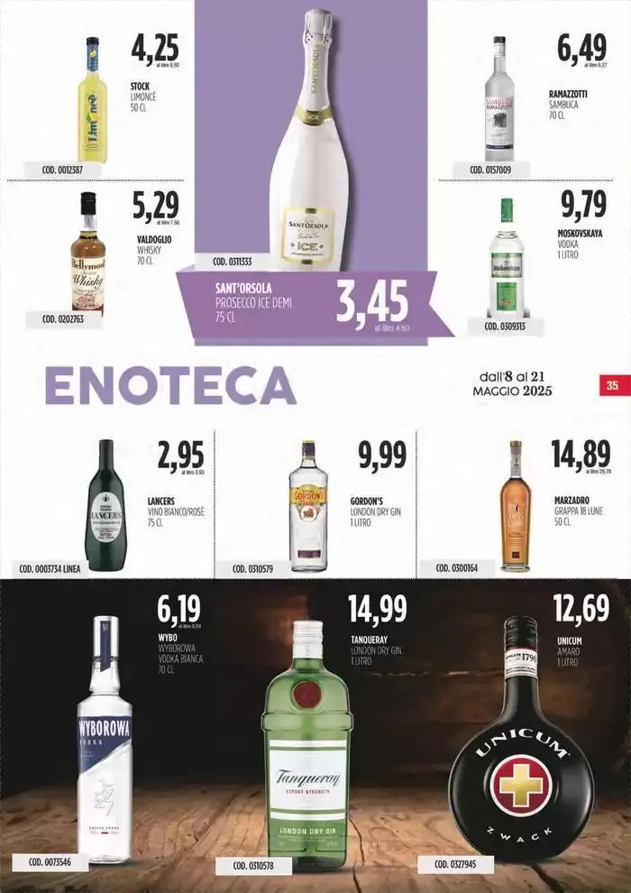 Offerte Carico Cash & Carry da 8 maggio a 21 maggio di 2025 - Pagina del volantino 35