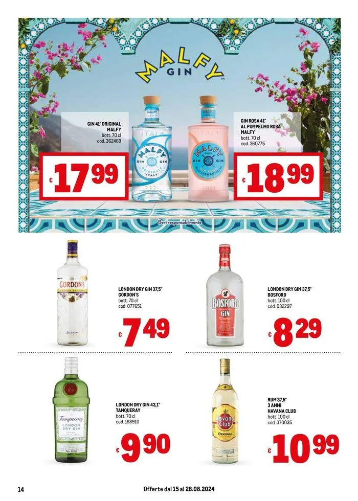 Offerte per te da 15 agosto a 28 agosto di 2024 - Pagina del volantino 14