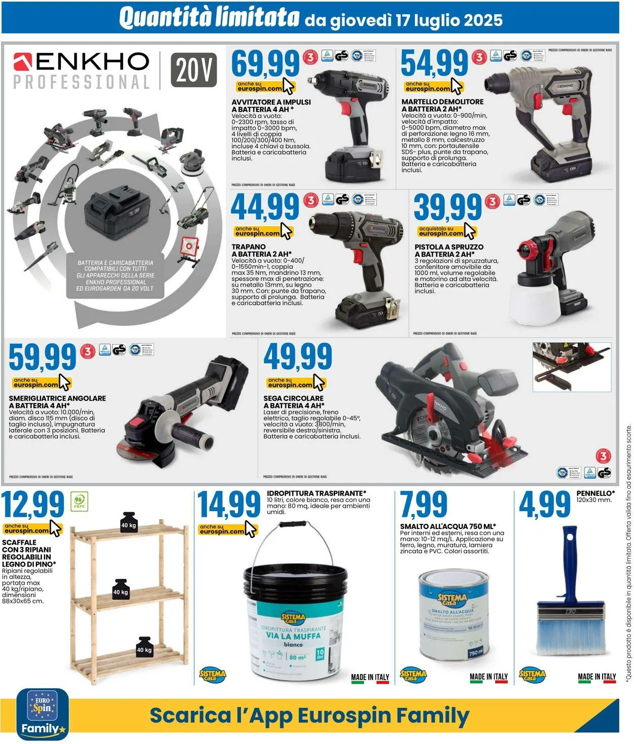 EURO Spin Volantino attuale da 17 luglio a 27 luglio di 2025 - Pagina del volantino 12