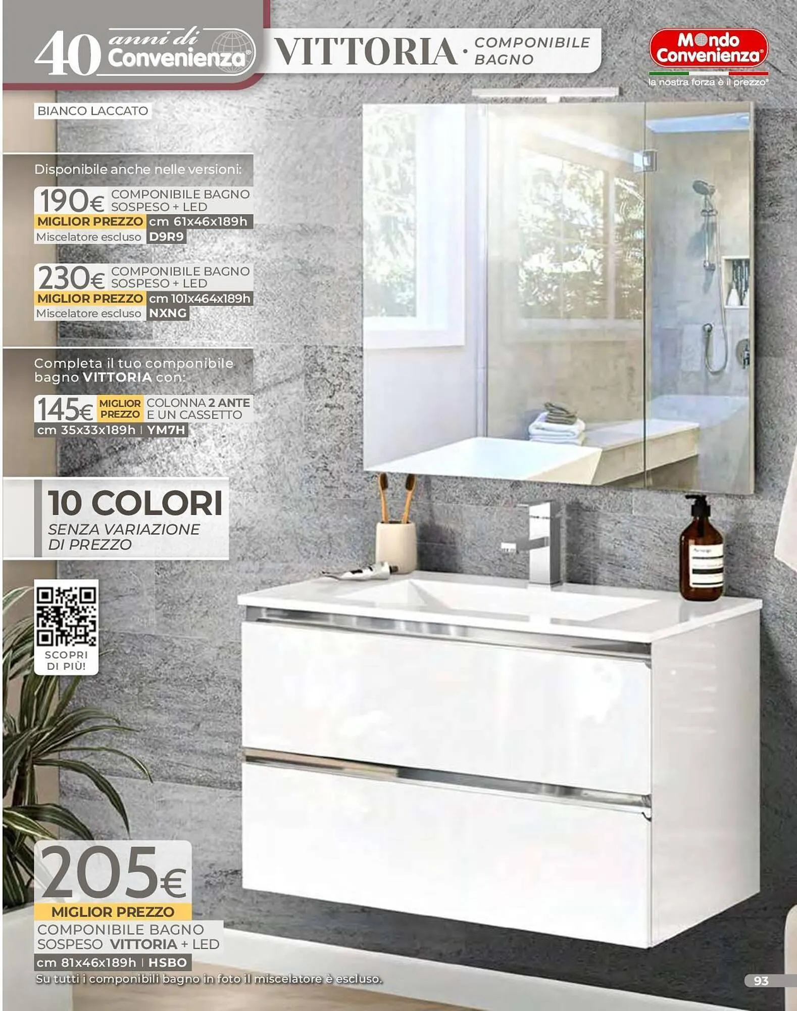 Volantino Mondo Convenienza da 1 gennaio a 31 marzo di 2026 - Pagina del volantino 95