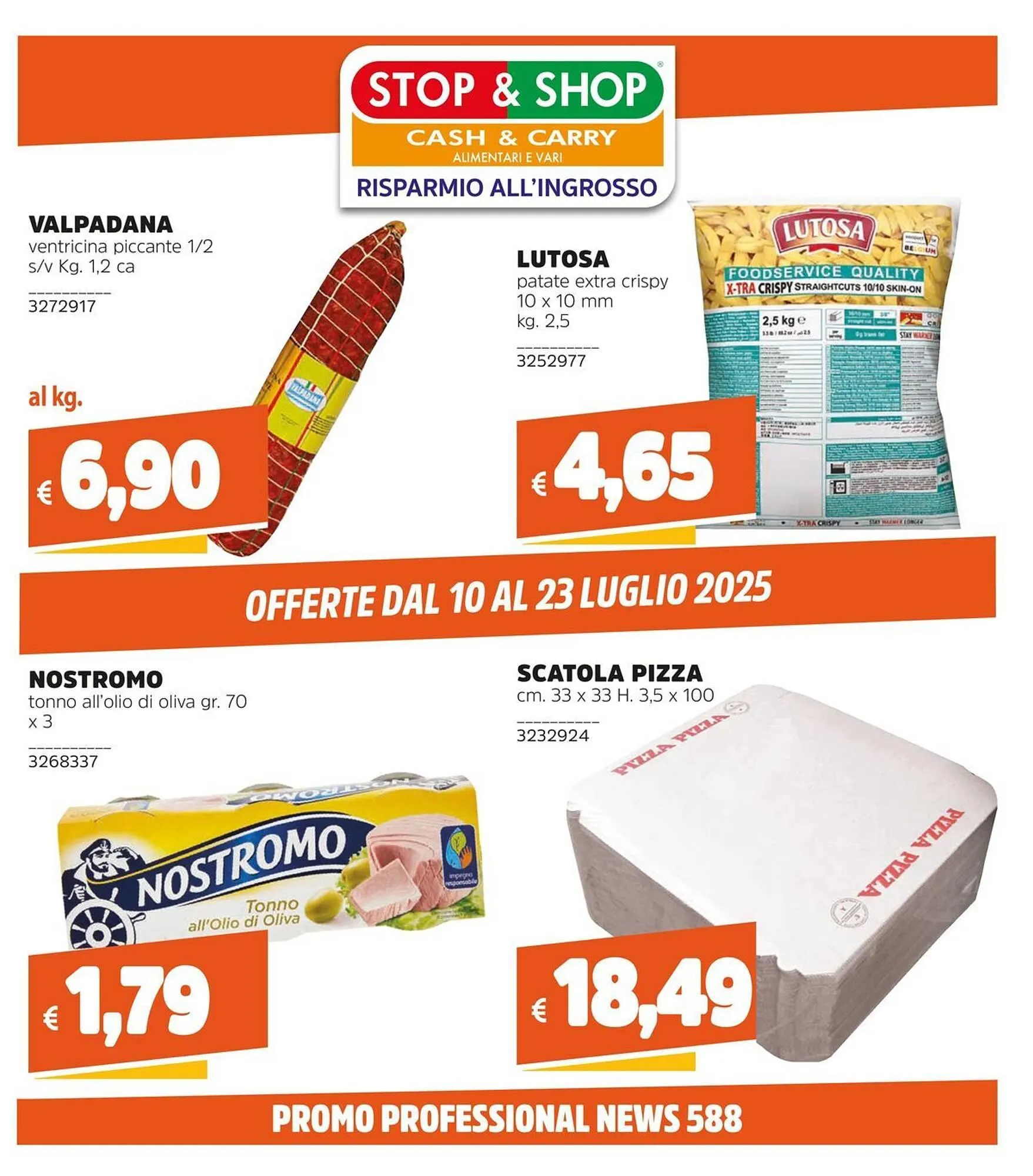 Volantino Stop&Shop da 10 luglio a 23 luglio di 2025 - Pagina del volantino 1